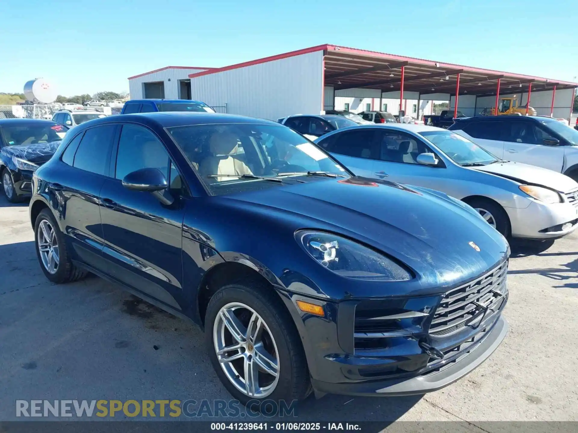 1 Photograph of a damaged car WP1AA2A54LLB05715 PORSCHE MACAN 2020