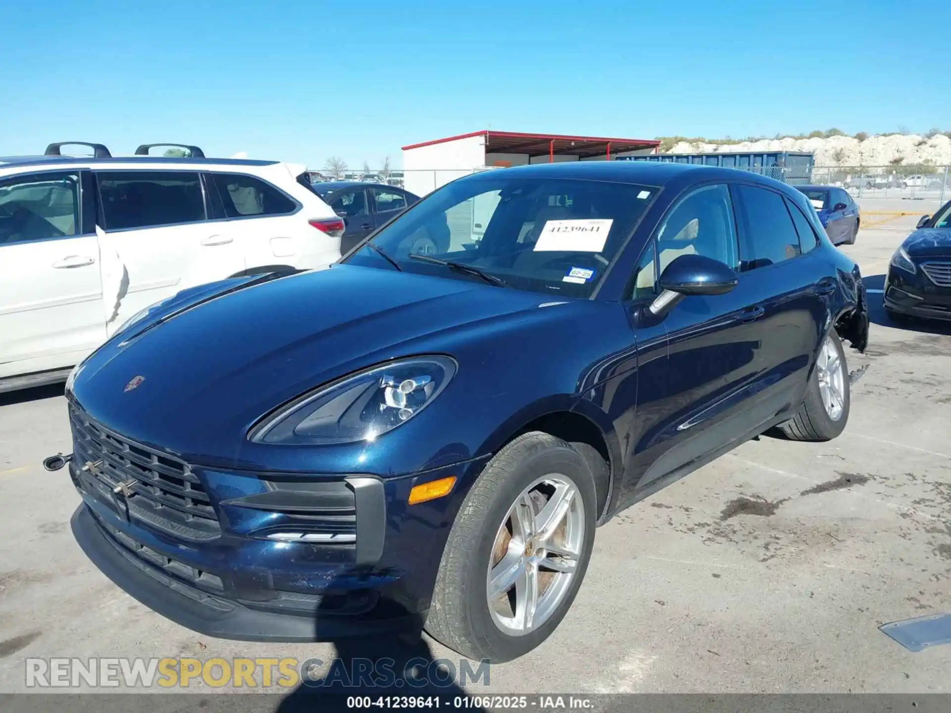 2 Photograph of a damaged car WP1AA2A54LLB05715 PORSCHE MACAN 2020