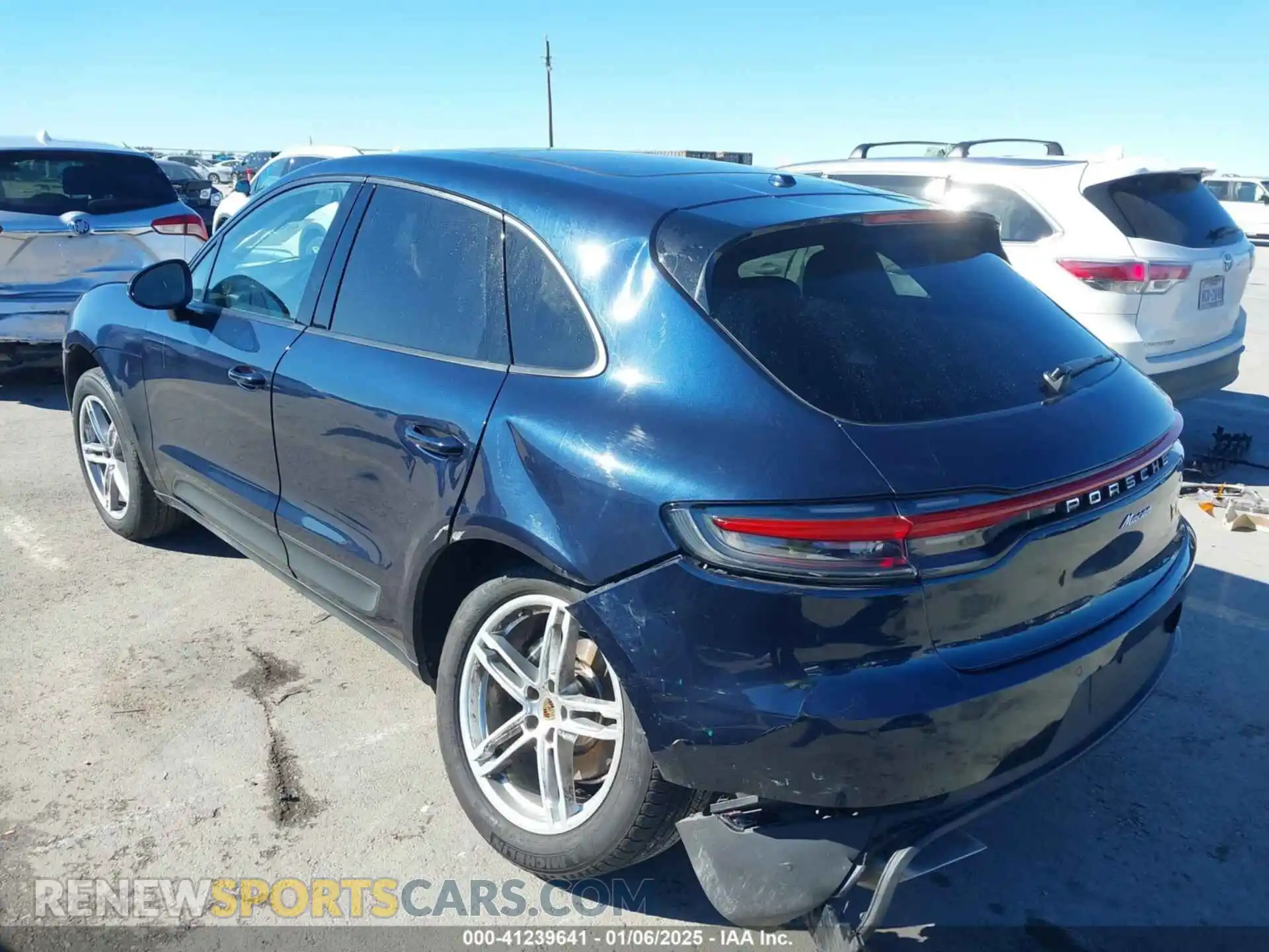 3 Photograph of a damaged car WP1AA2A54LLB05715 PORSCHE MACAN 2020