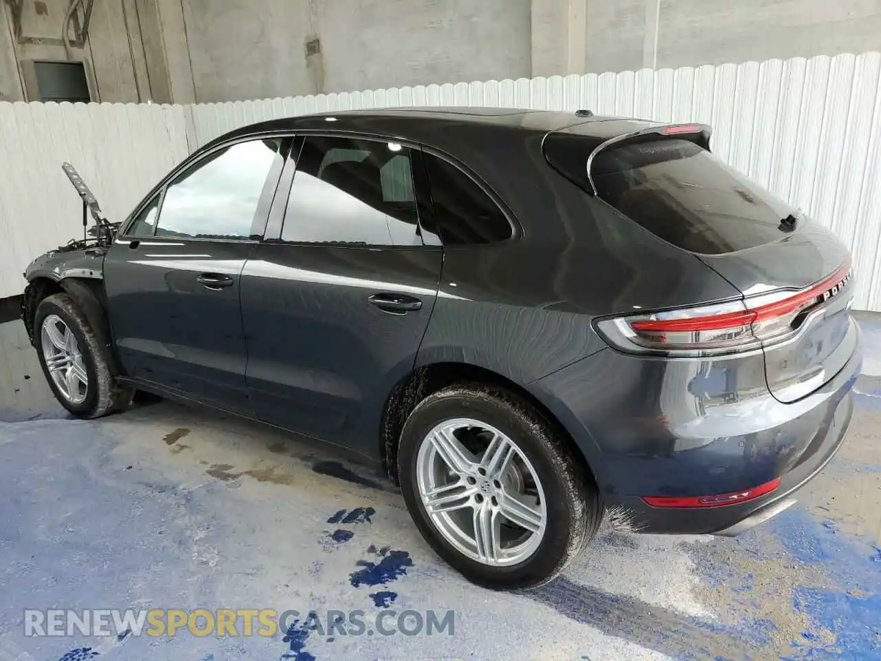 2 fotografías del automóvil dañado WP1AA2A54LLB09151 PORSCHE MACAN 2020