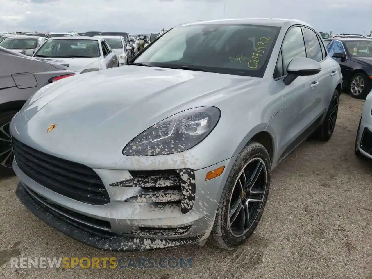 2 Photograph of a damaged car WP1AA2A54LLB11501 PORSCHE MACAN 2020