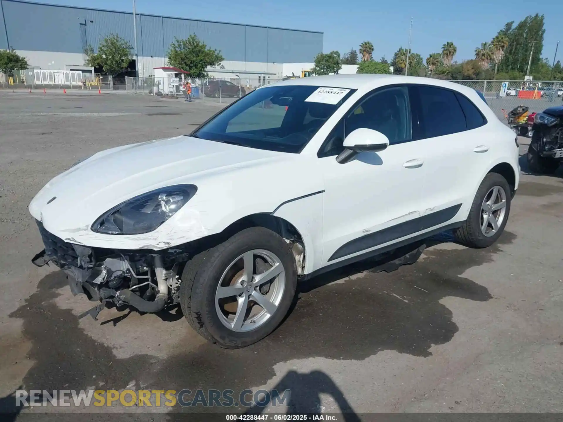 2 Photograph of a damaged car WP1AA2A55LLB02192 PORSCHE MACAN 2020