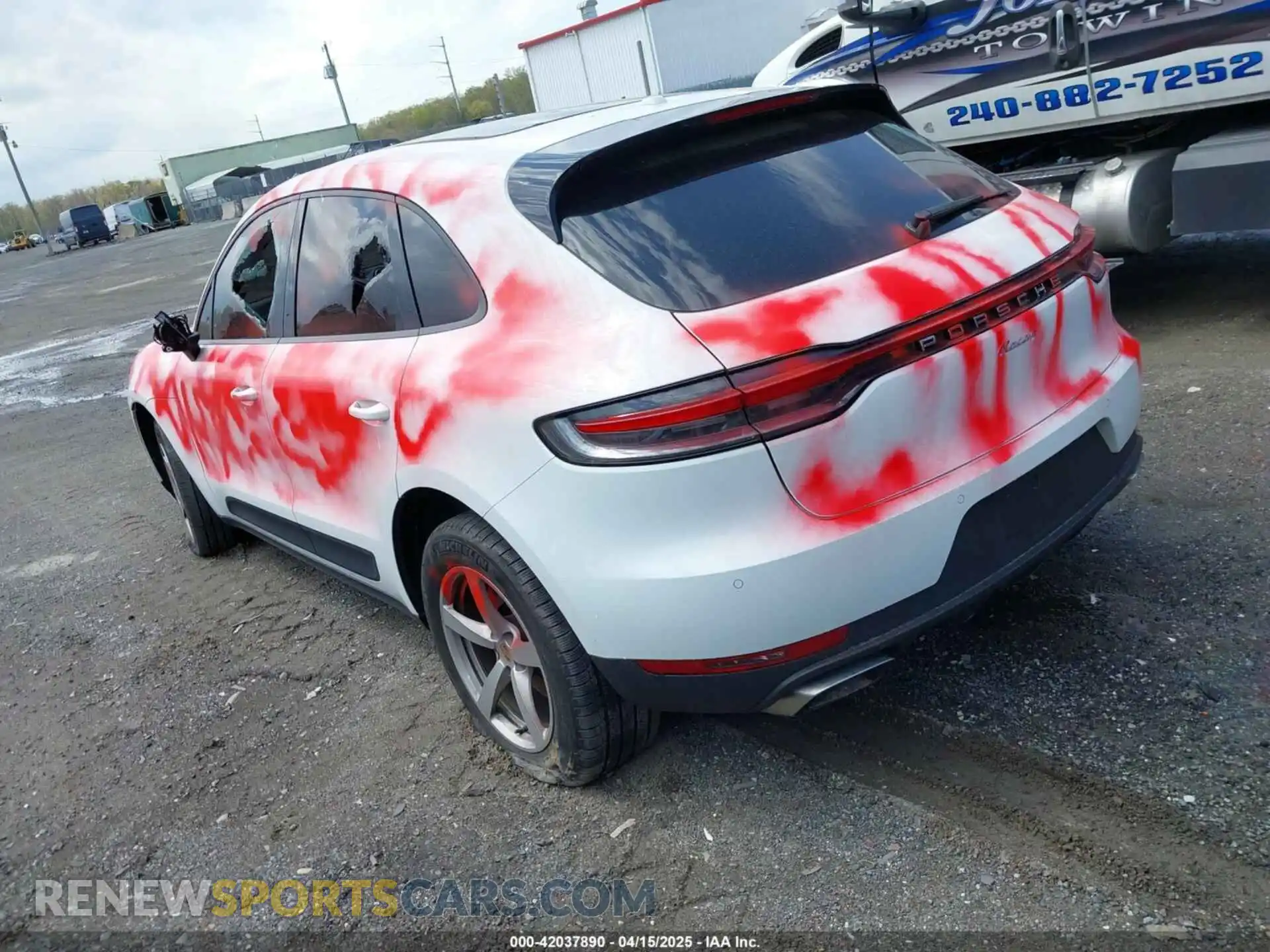 3 fotografías del automóvil dañado WP1AA2A55LLB05187 PORSCHE MACAN 2020