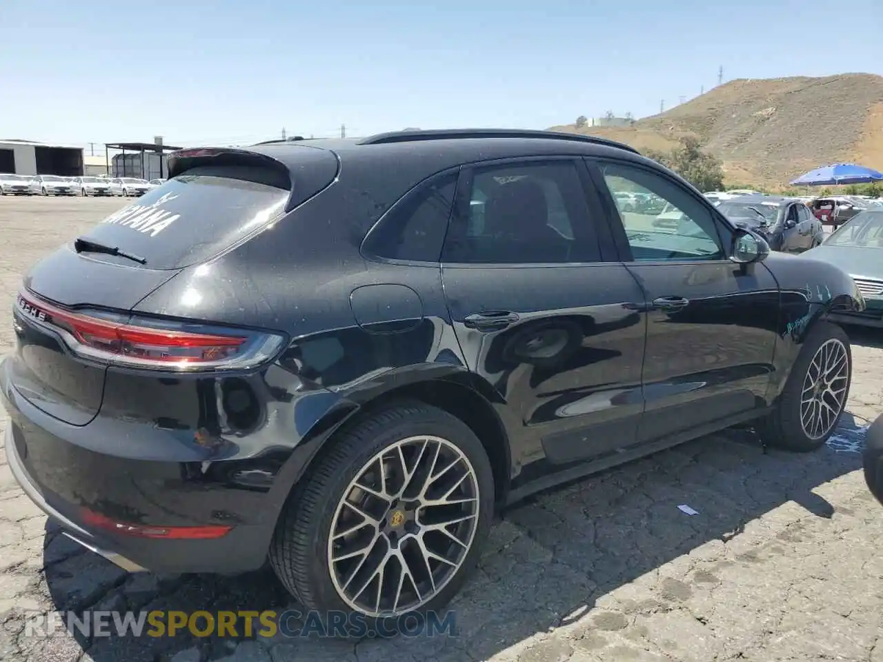 3 Photograph of a damaged car WP1AA2A55LLB08011 PORSCHE MACAN 2020
