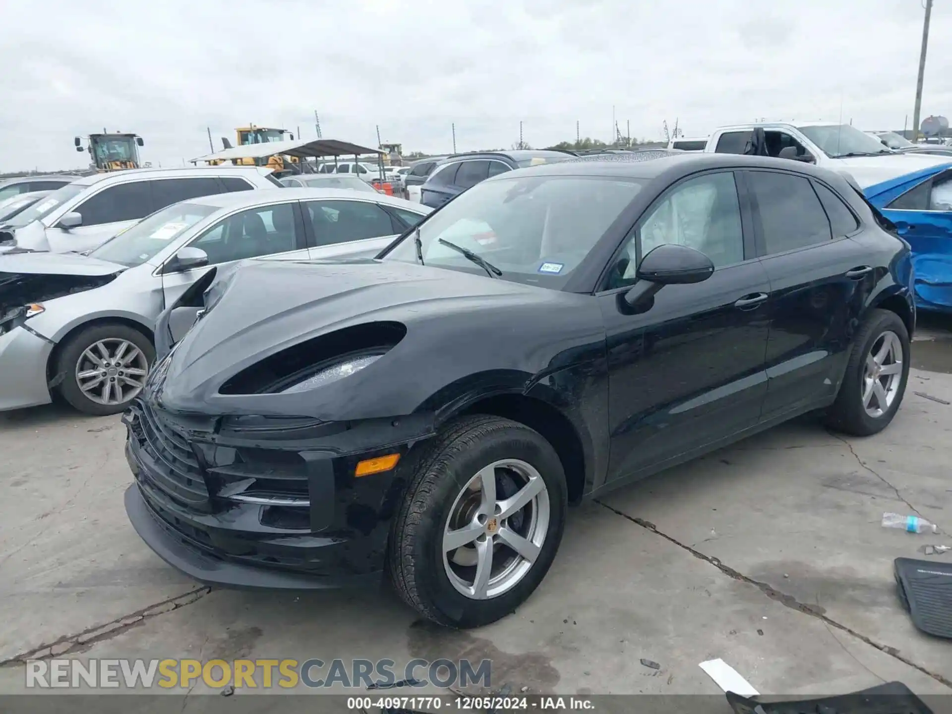 2 Photograph of a damaged car WP1AA2A55LLB10888 PORSCHE MACAN 2020