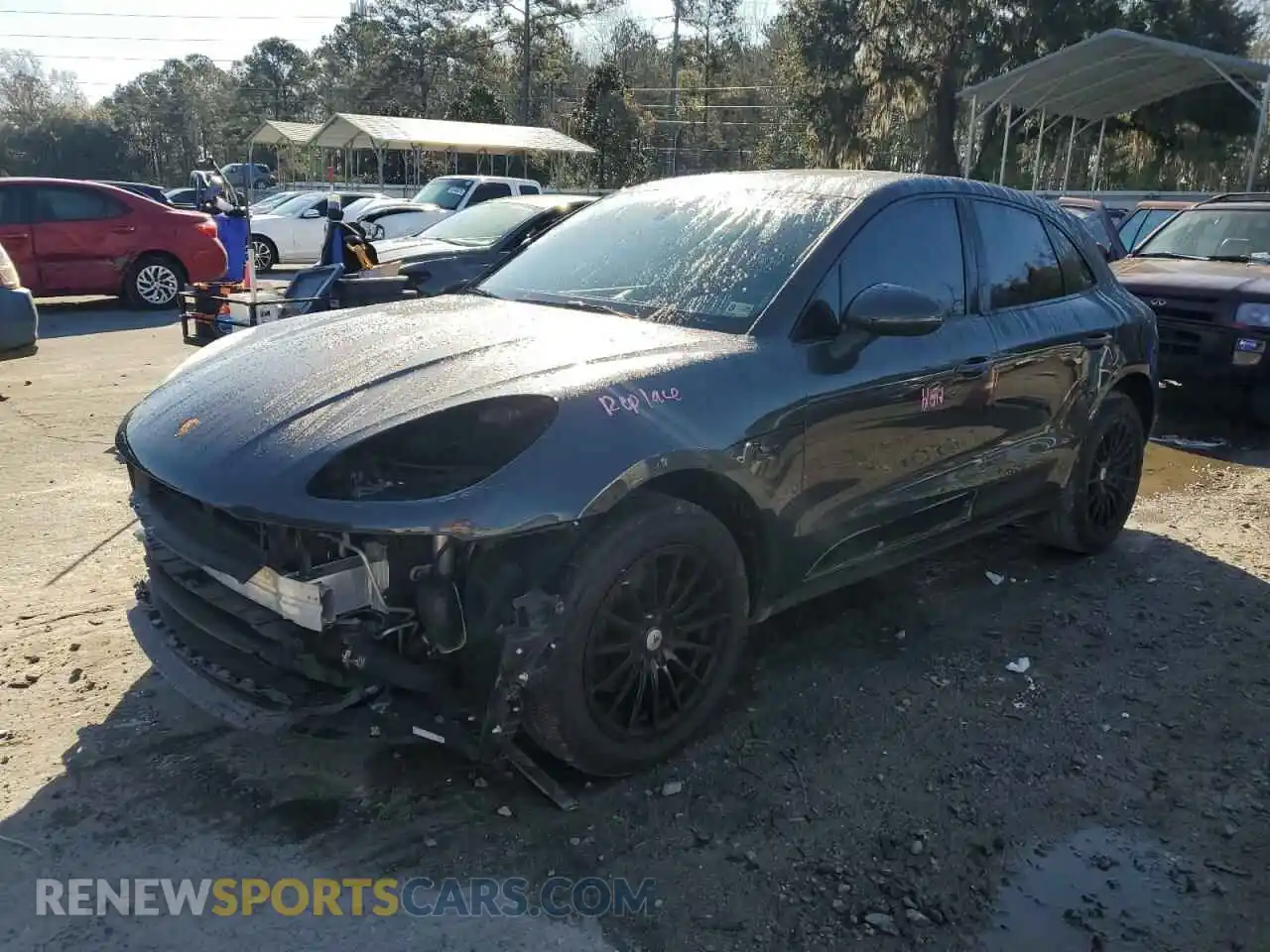 1 fotografías del automóvil dañado WP1AA2A55LLB13886 PORSCHE MACAN 2020
