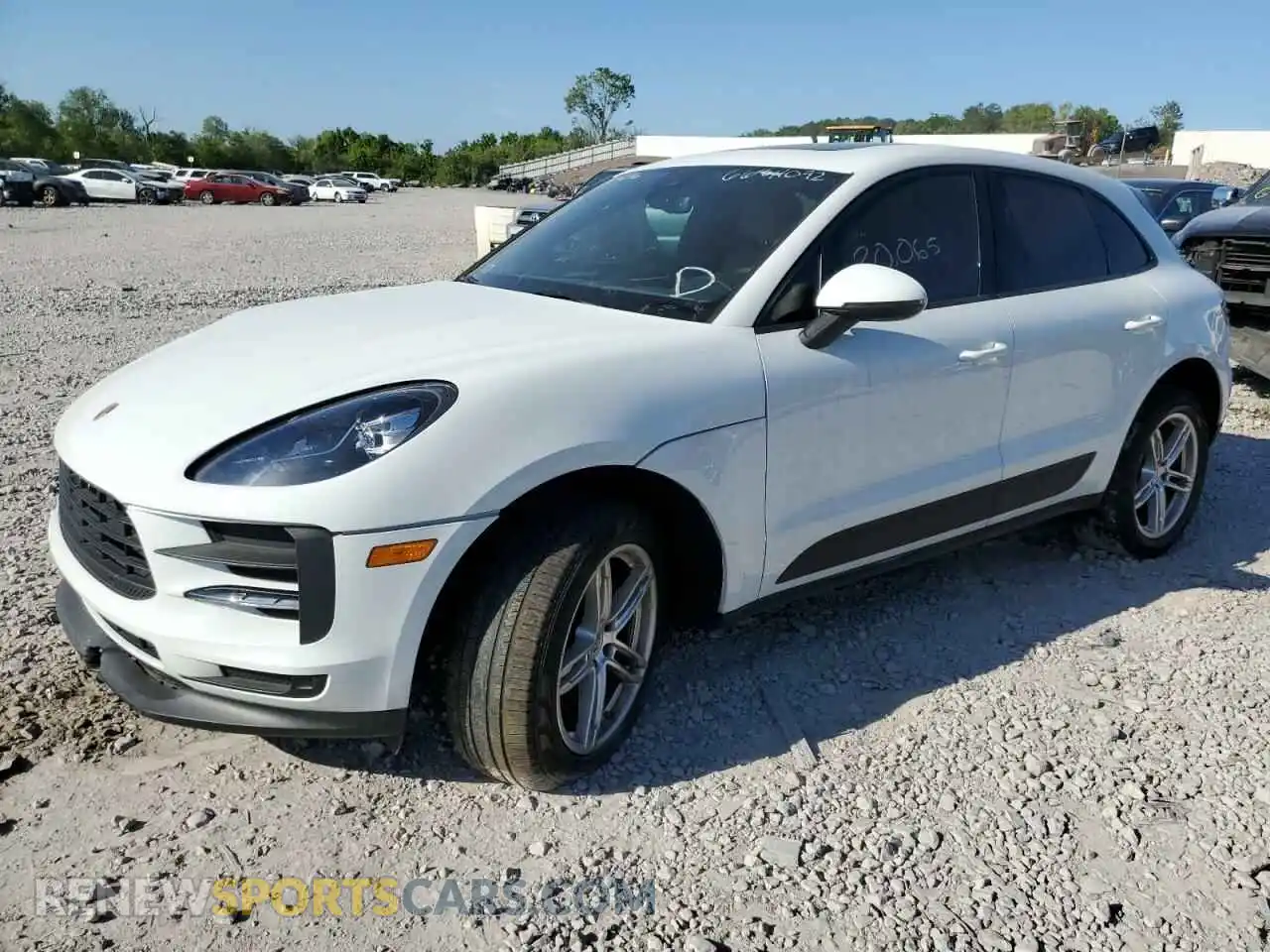 1 Photograph of a damaged car WP1AA2A55LLB14276 PORSCHE MACAN 2020