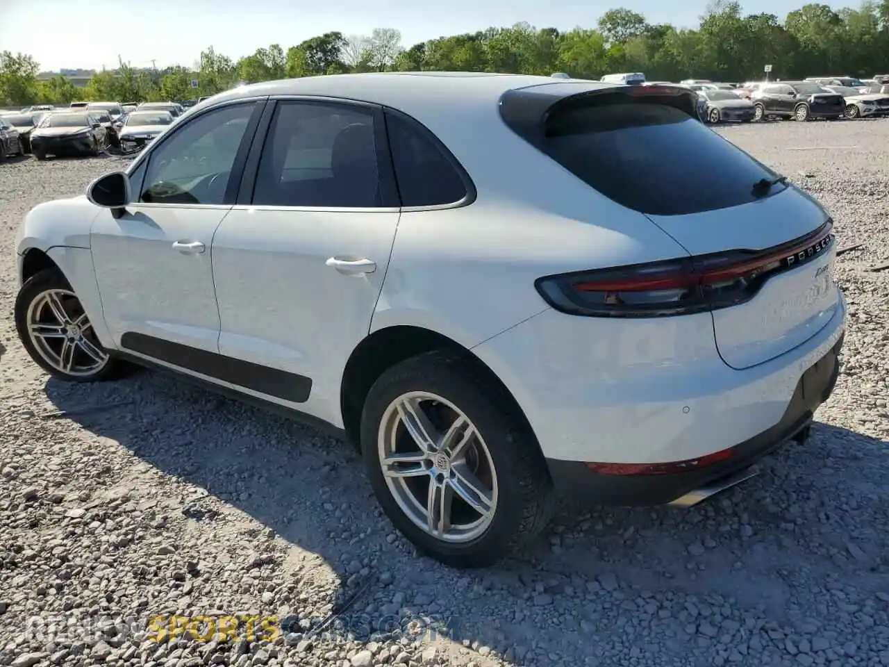 2 Photograph of a damaged car WP1AA2A55LLB14276 PORSCHE MACAN 2020