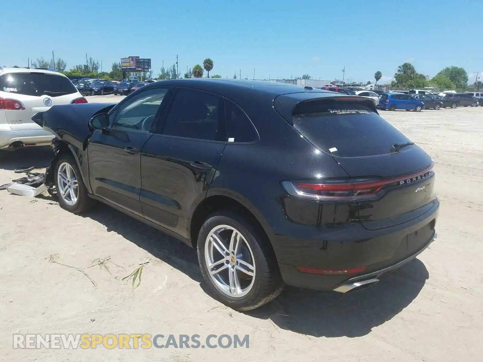 3 Photograph of a damaged car WP1AA2A56LLB05568 PORSCHE MACAN 2020