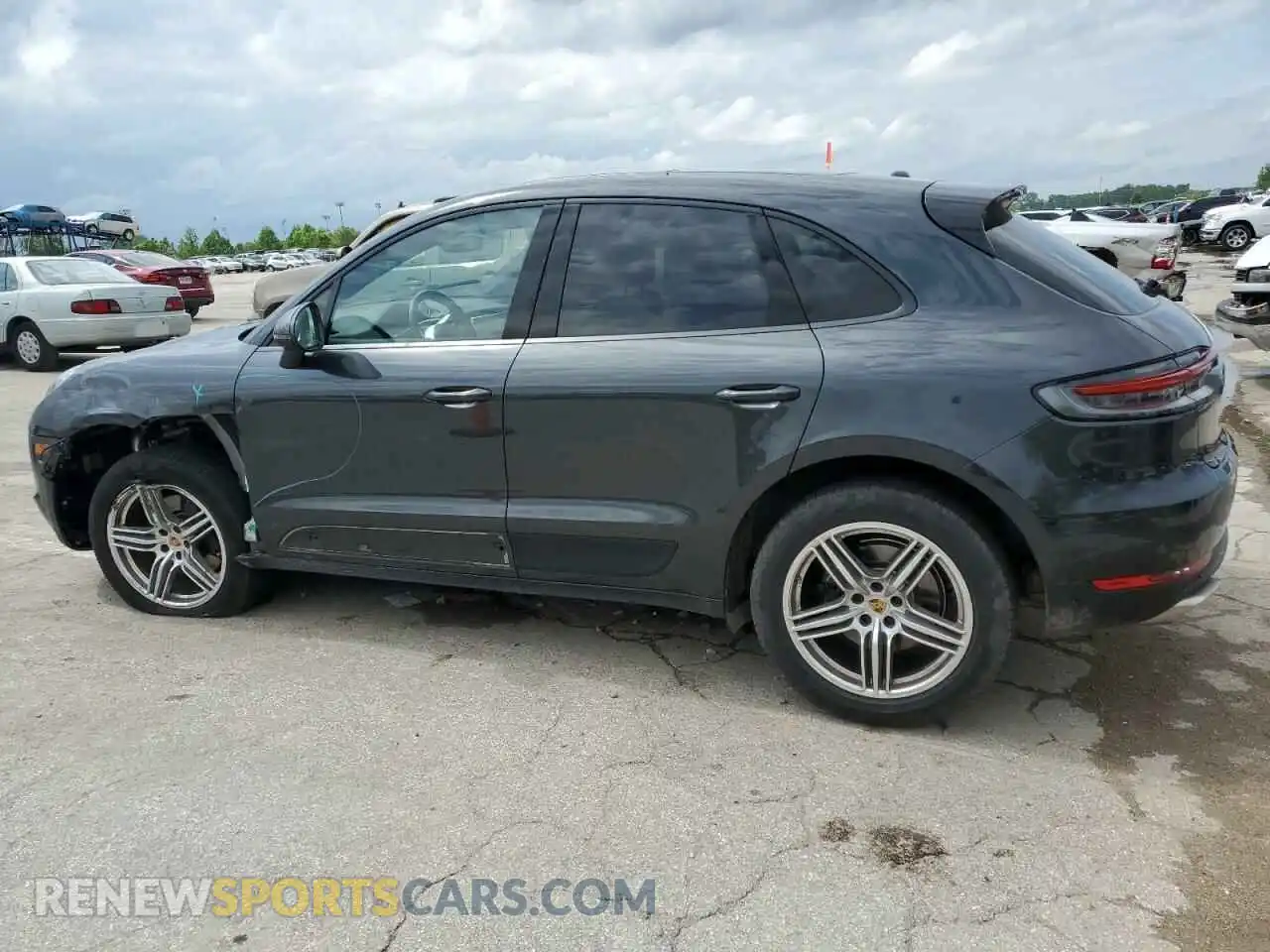 2 Photograph of a damaged car WP1AA2A56LLB11600 PORSCHE MACAN 2020