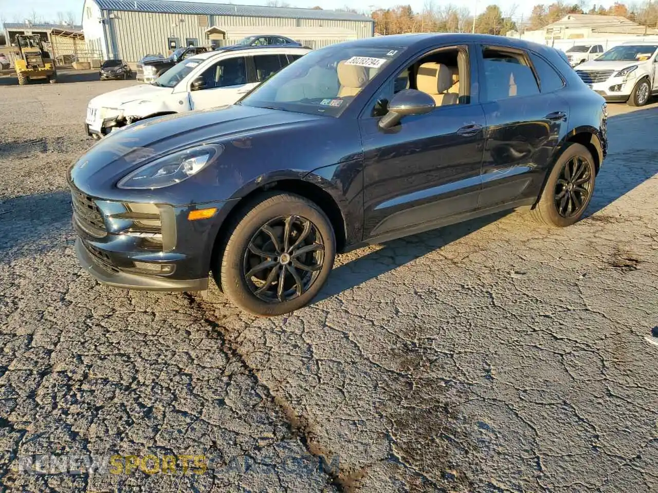 1 Photograph of a damaged car WP1AA2A56LLB13377 PORSCHE MACAN 2020