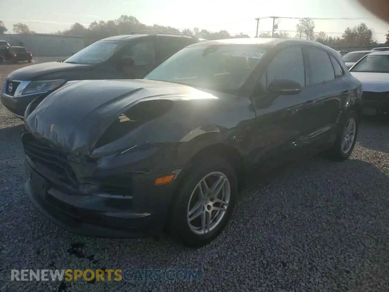 1 Photograph of a damaged car WP1AA2A56LLB14321 PORSCHE MACAN 2020