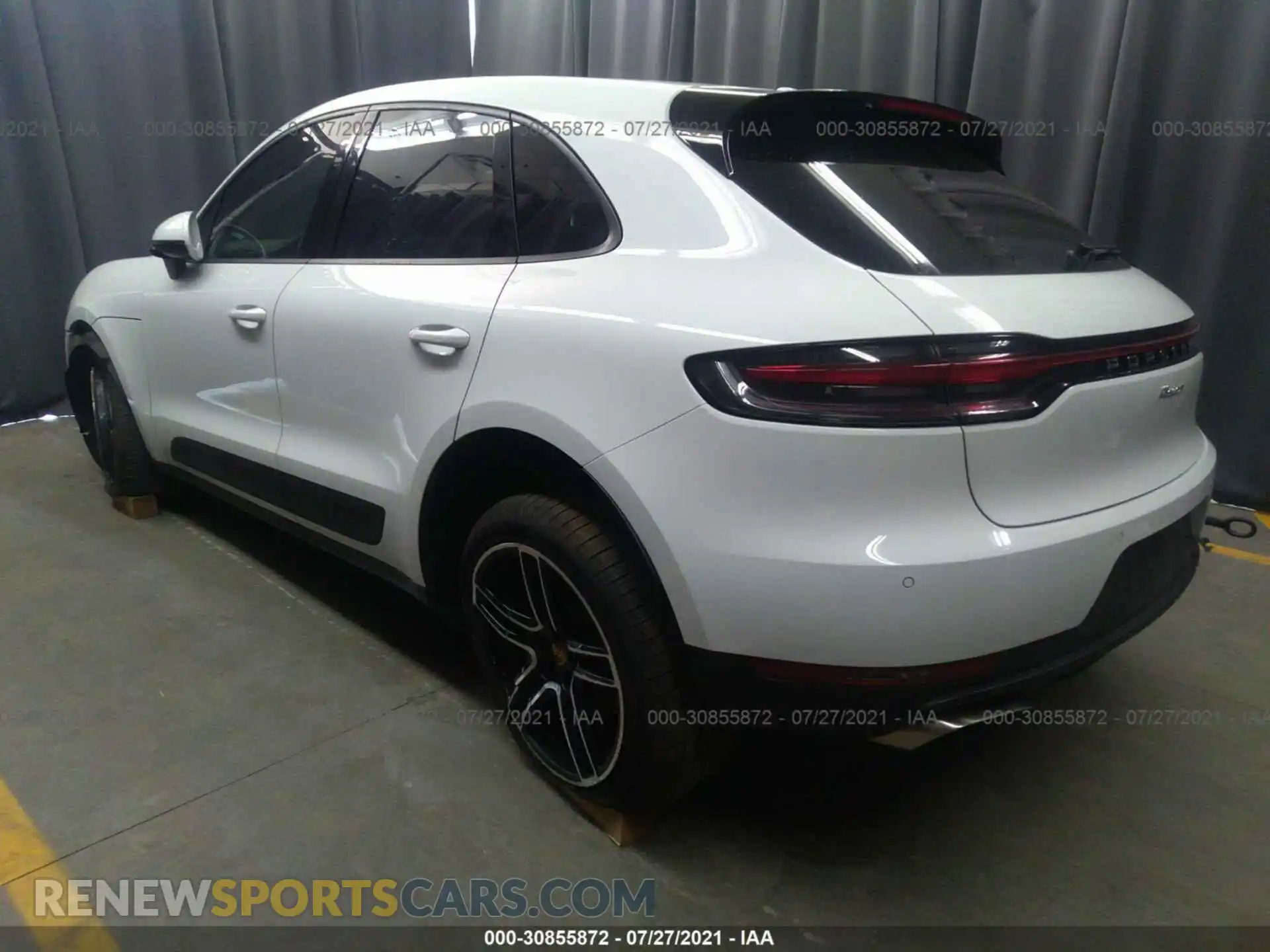 3 Photograph of a damaged car WP1AA2A57LLB10312 PORSCHE MACAN 2020