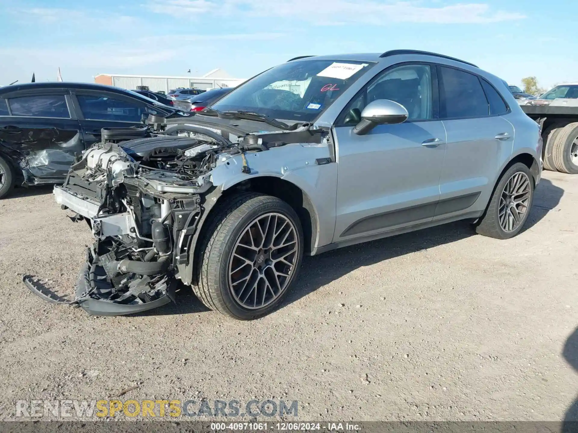 2 Photograph of a damaged car WP1AA2A58LLB08892 PORSCHE MACAN 2020