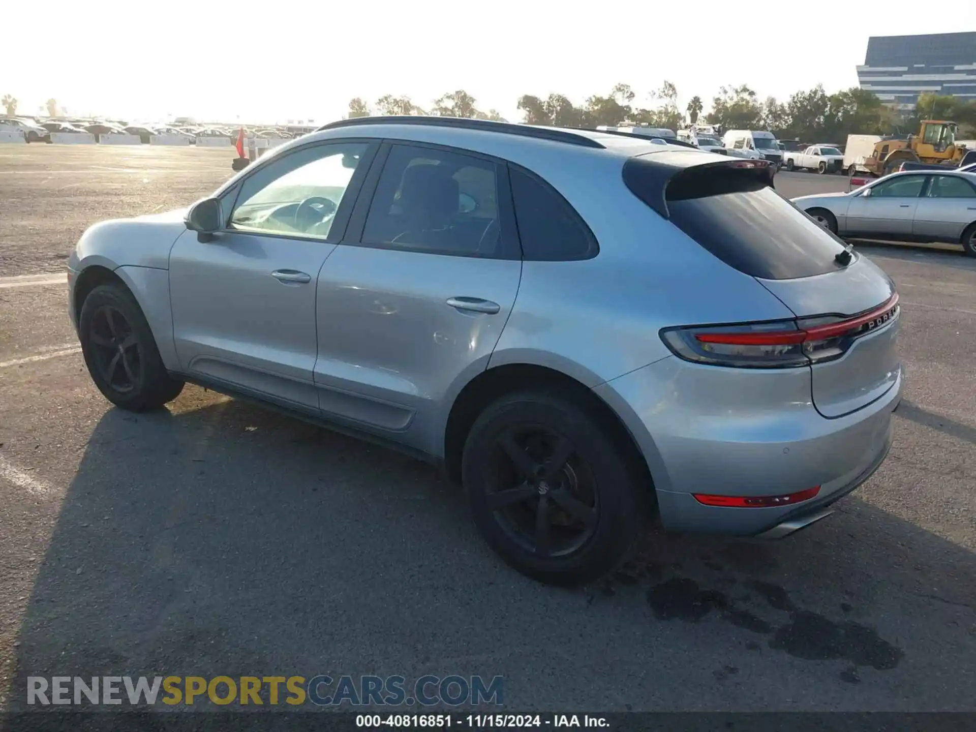 3 Photograph of a damaged car WP1AA2A58LLB09458 PORSCHE MACAN 2020