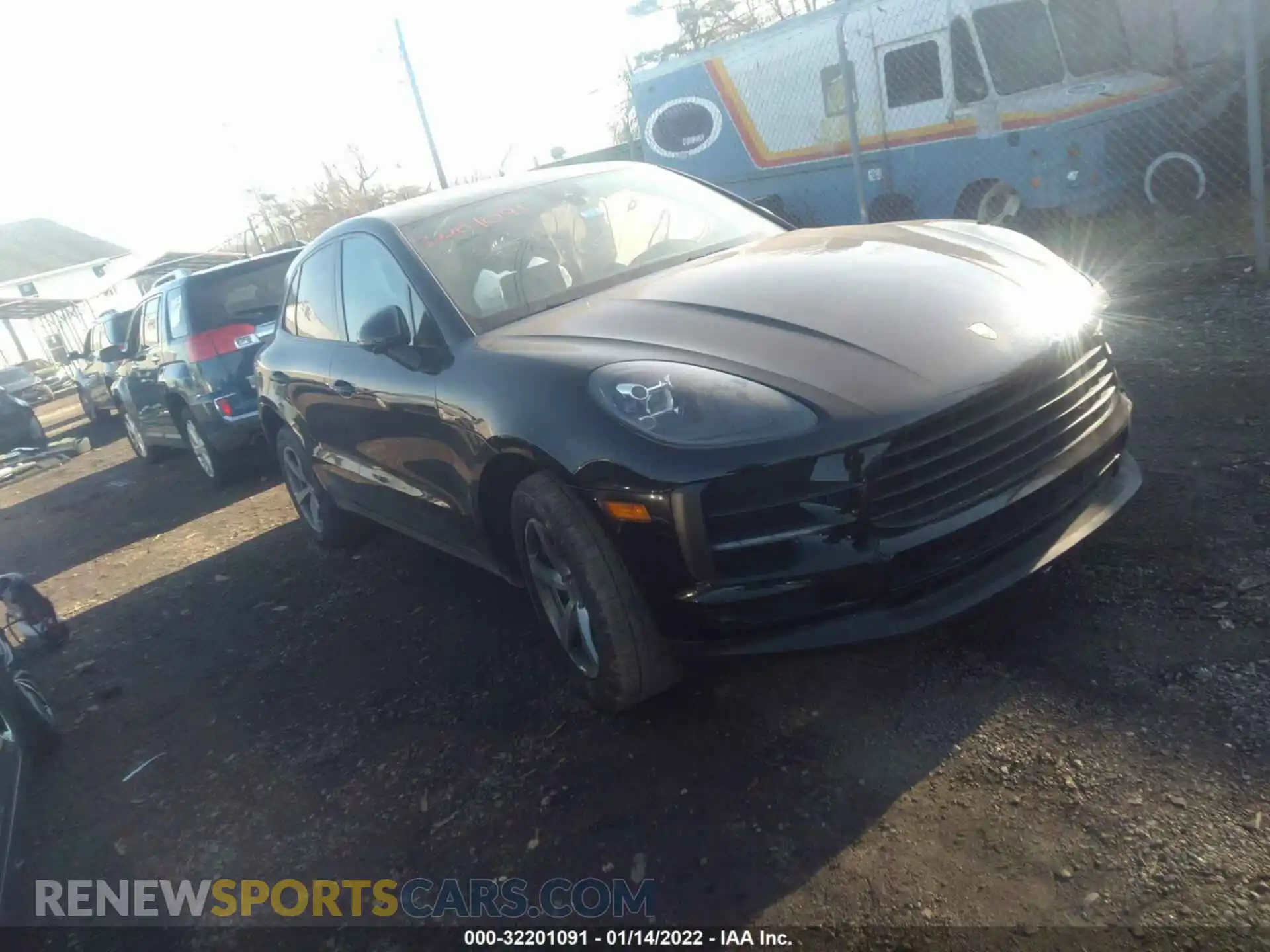 1 Photograph of a damaged car WP1AA2A58LLB09900 PORSCHE MACAN 2020