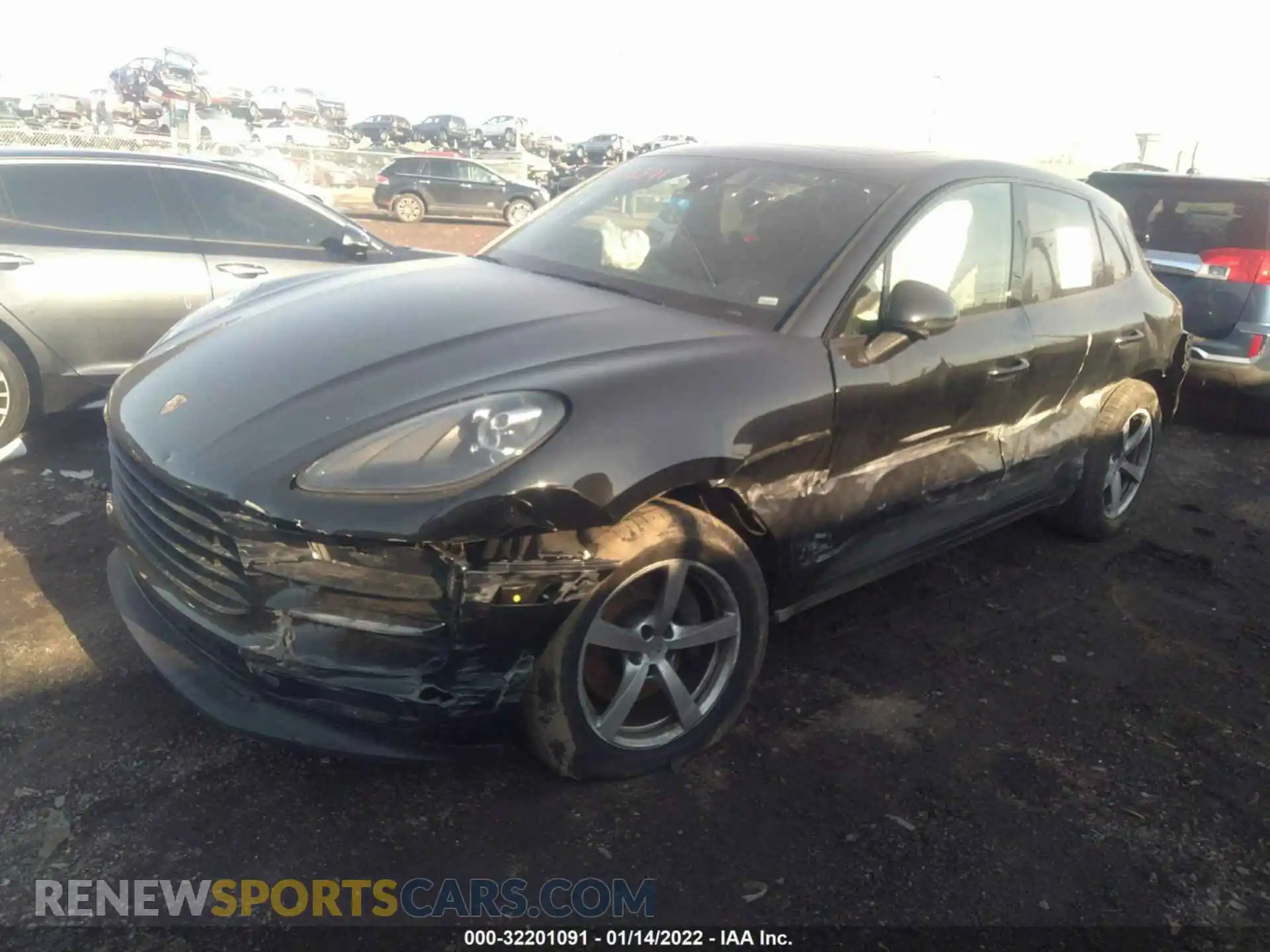 2 Photograph of a damaged car WP1AA2A58LLB09900 PORSCHE MACAN 2020