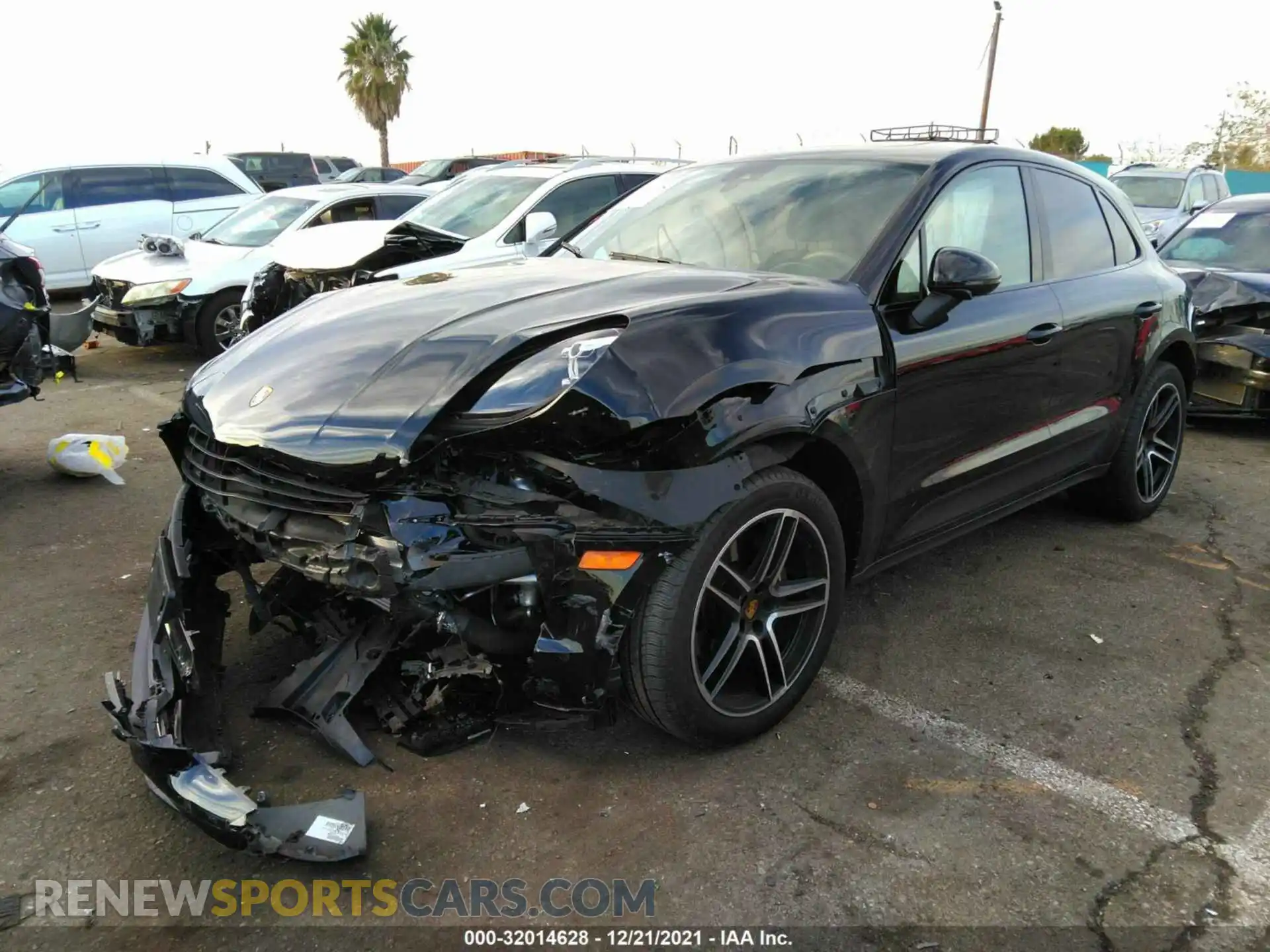 2 Photograph of a damaged car WP1AA2A58LLB11565 PORSCHE MACAN 2020