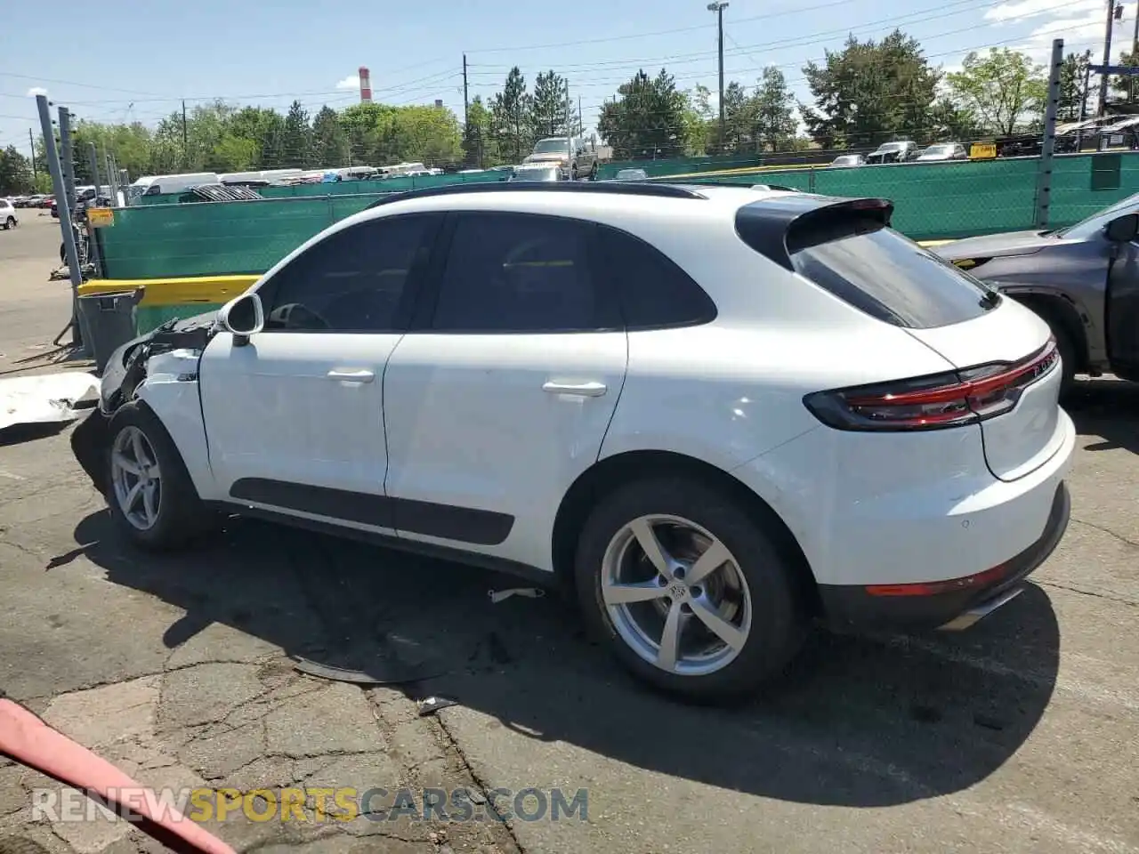 2 Photograph of a damaged car WP1AA2A58LLB12523 PORSCHE MACAN 2020