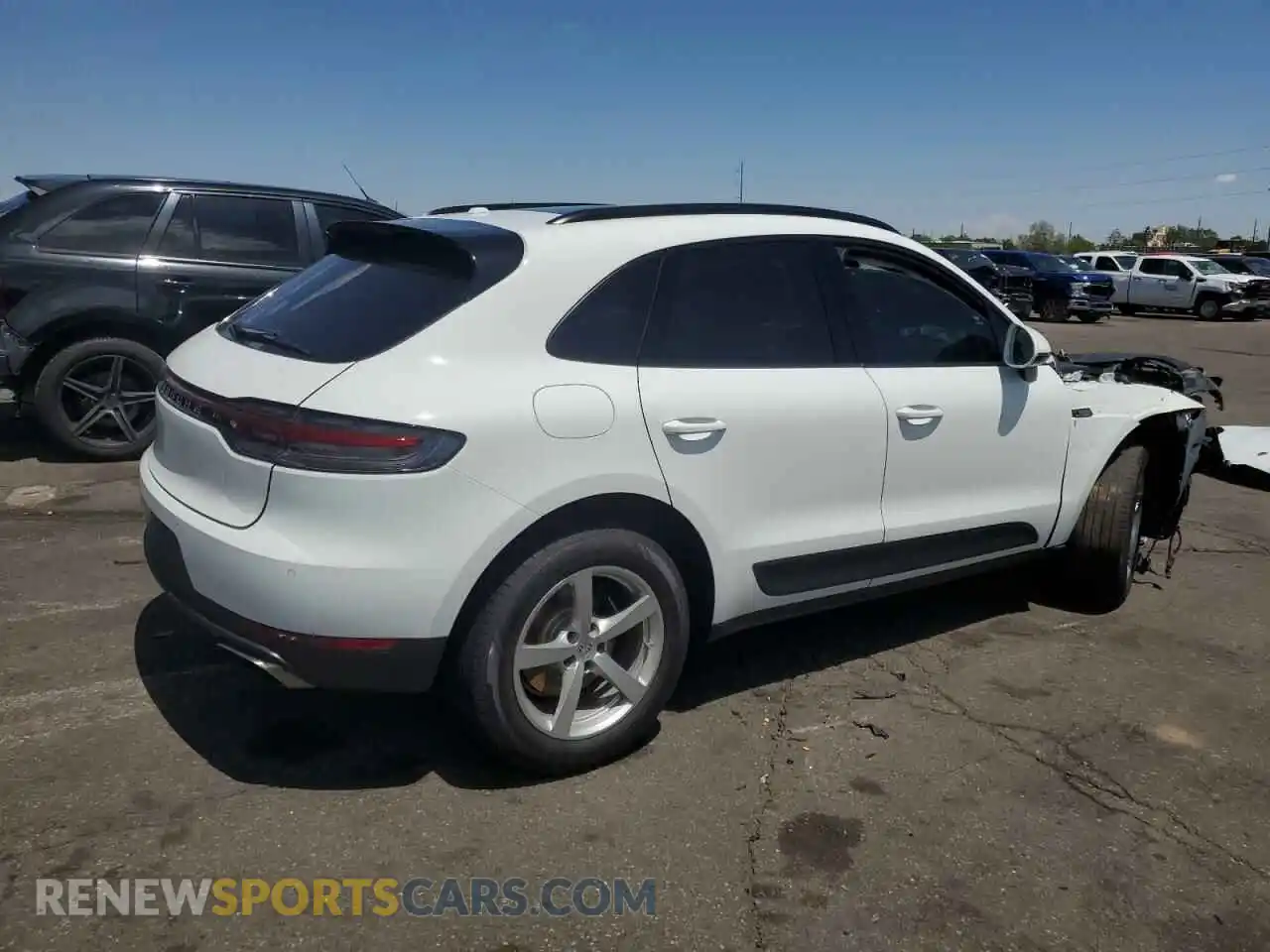 3 Photograph of a damaged car WP1AA2A58LLB12523 PORSCHE MACAN 2020