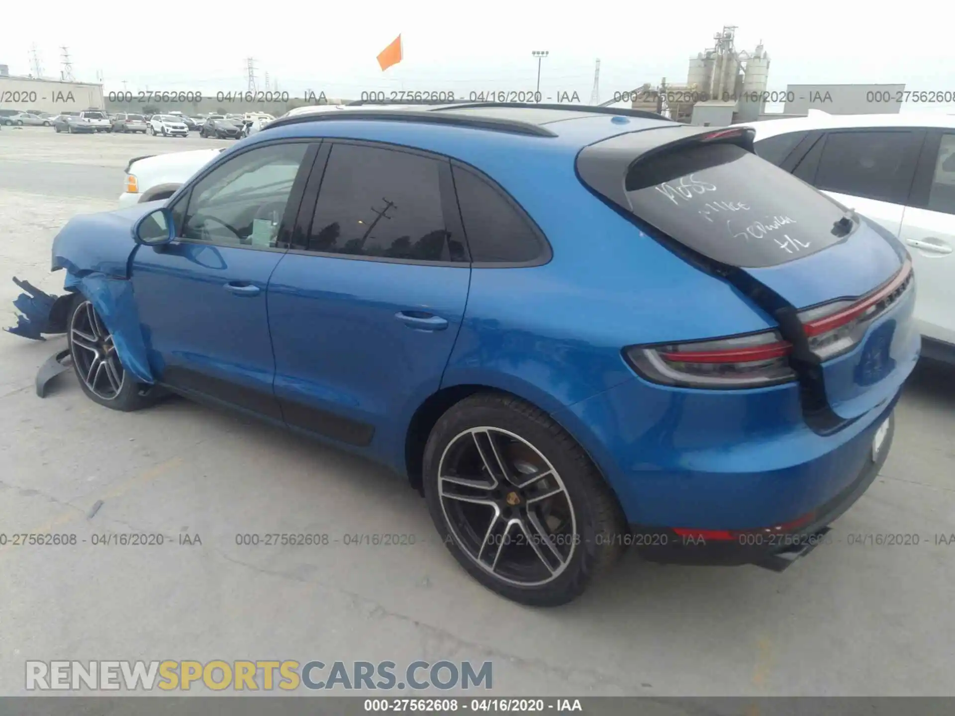 3 Photograph of a damaged car WP1AA2A59LLB01790 PORSCHE MACAN 2020