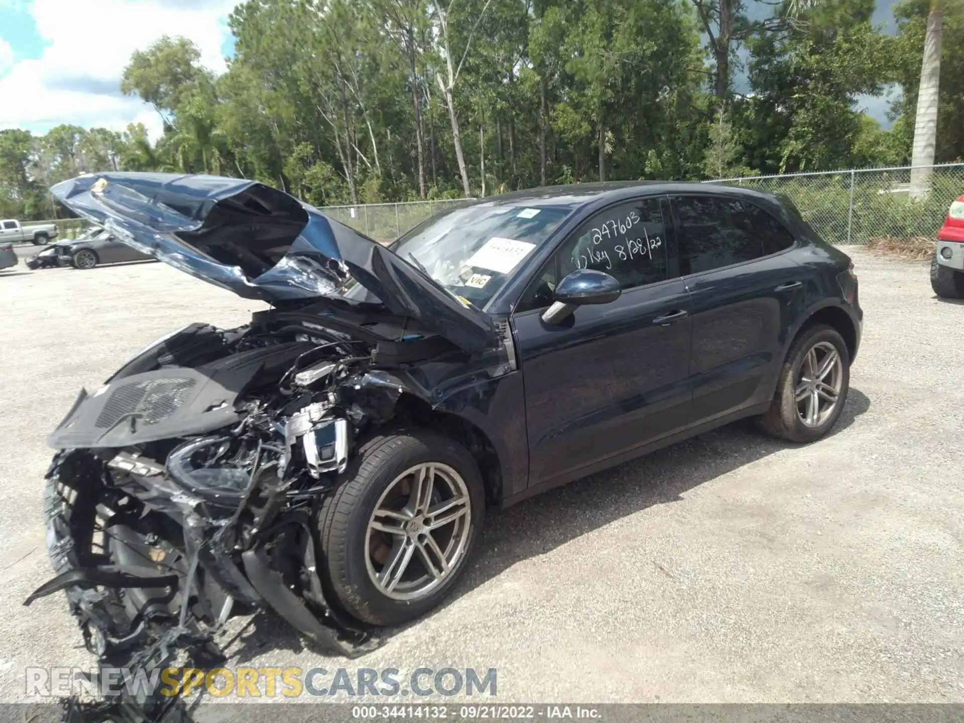 2 Photograph of a damaged car WP1AA2A59LLB02809 PORSCHE MACAN 2020