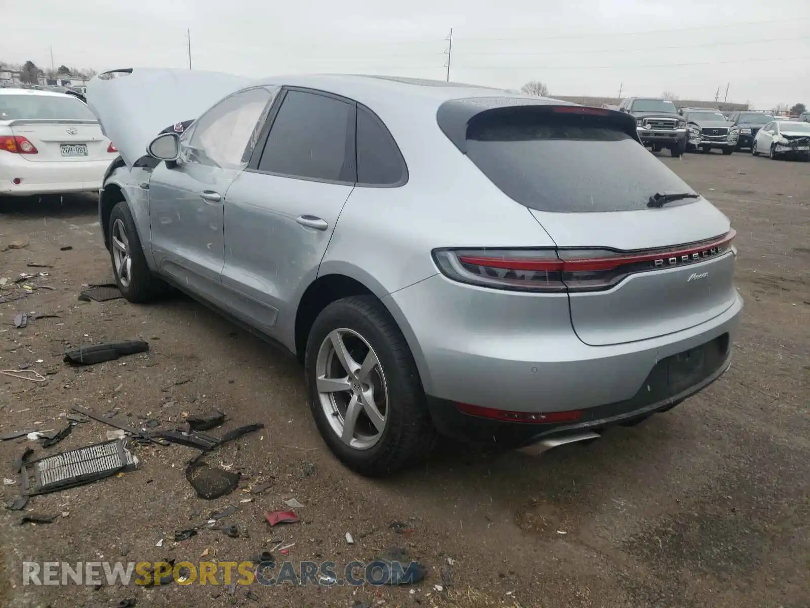 3 Photograph of a damaged car WP1AA2A59LLB04219 PORSCHE MACAN 2020