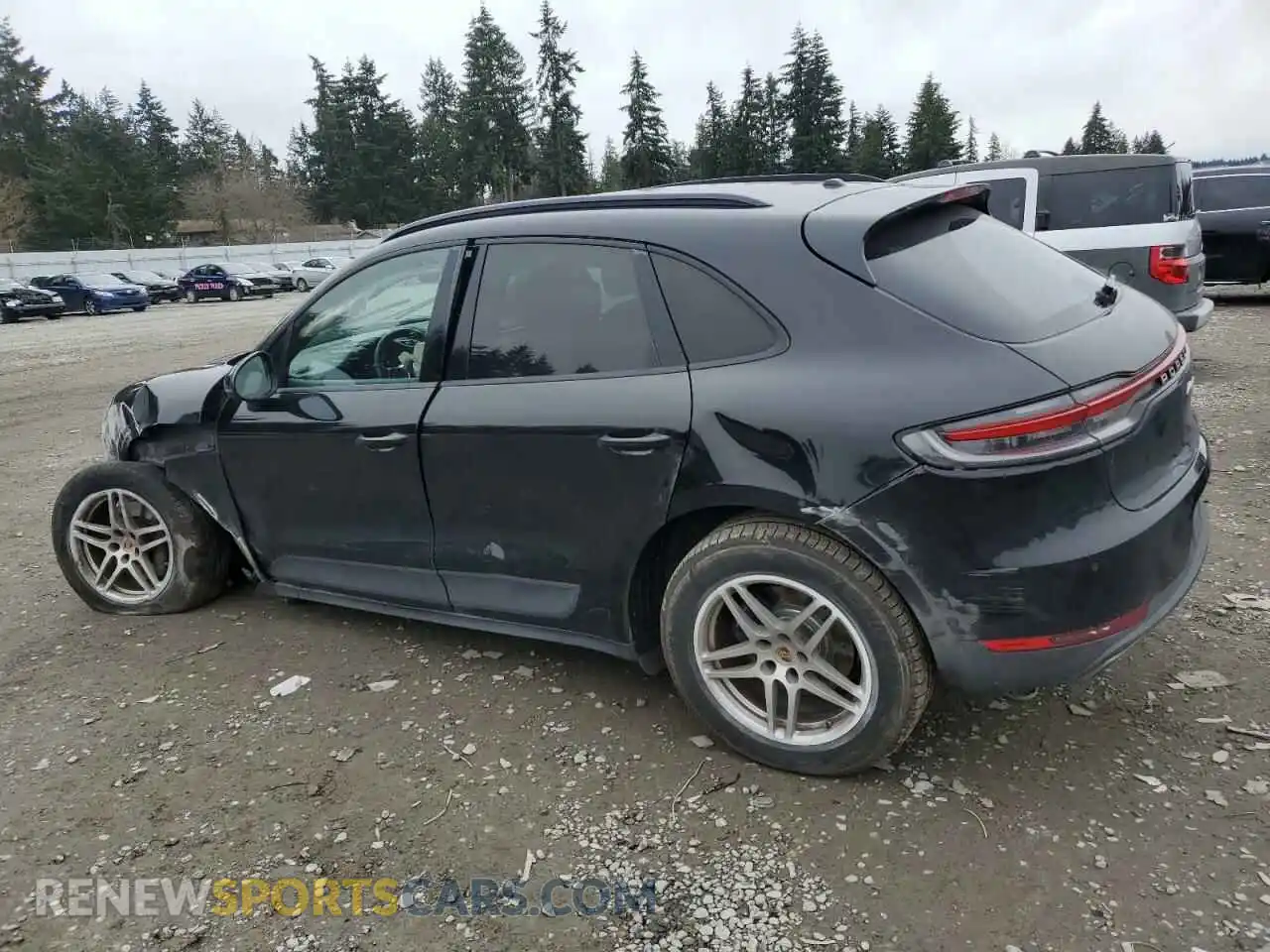 2 Photograph of a damaged car WP1AA2A59LLB06486 PORSCHE MACAN 2020