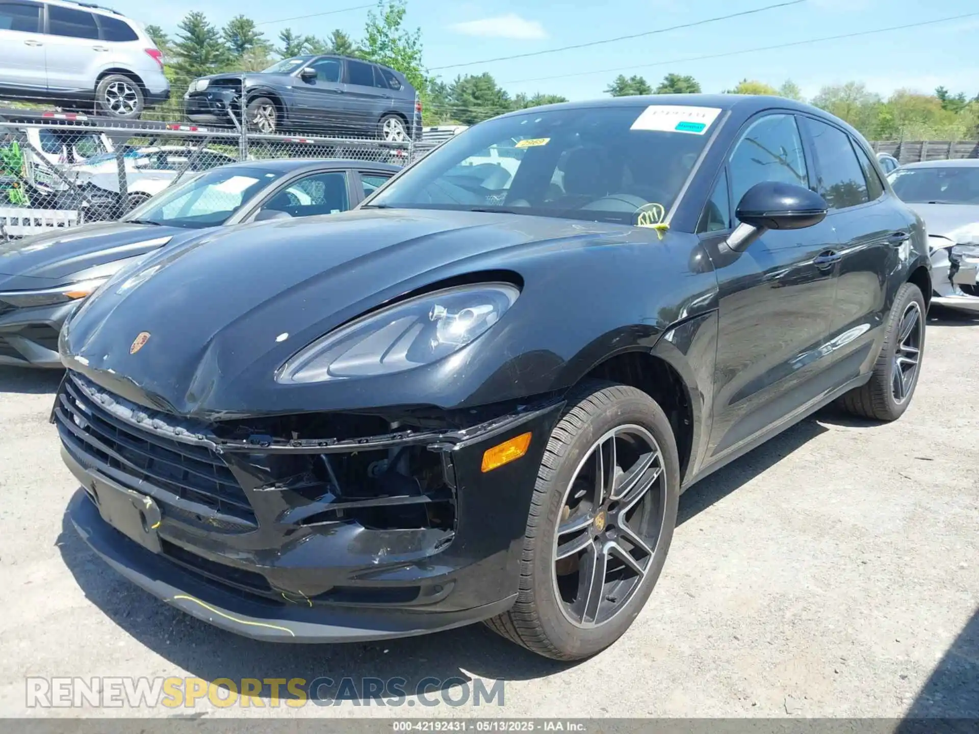 2 Photograph of a damaged car WP1AA2A59LLB11865 PORSCHE MACAN 2020
