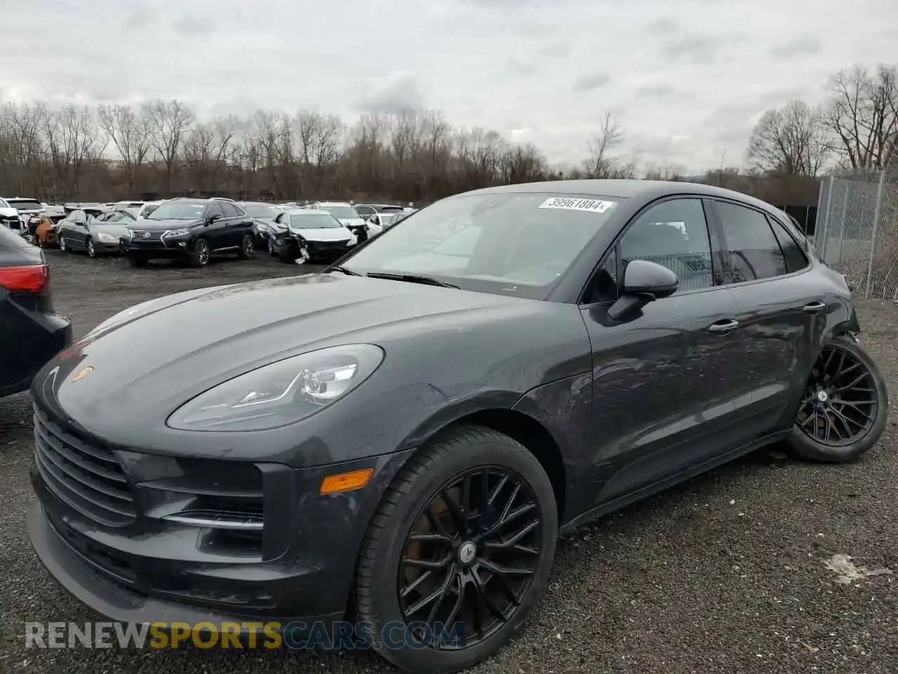 1 Photograph of a damaged car WP1AA2A59LLB14703 PORSCHE MACAN 2020