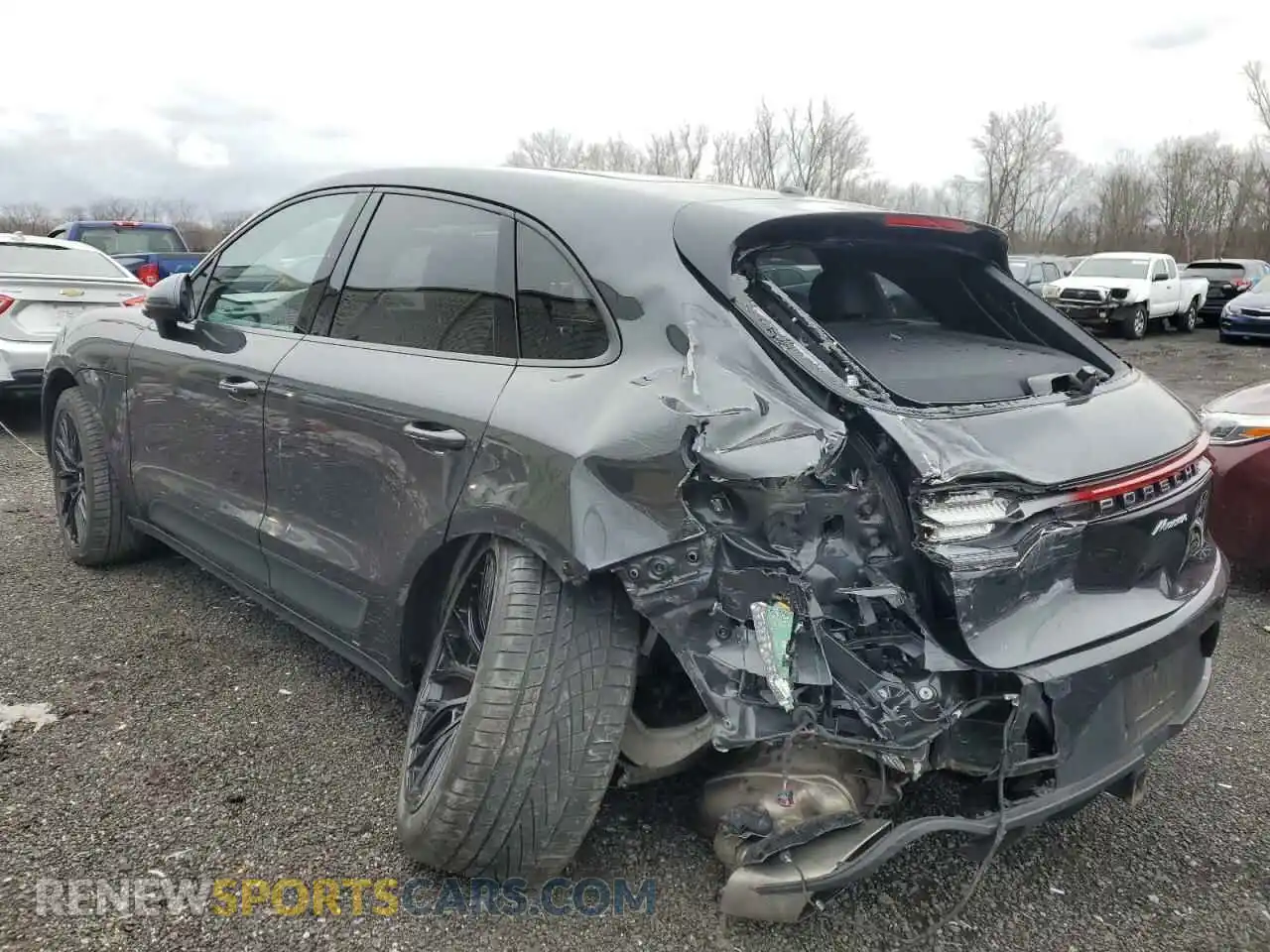 2 Photograph of a damaged car WP1AA2A59LLB14703 PORSCHE MACAN 2020