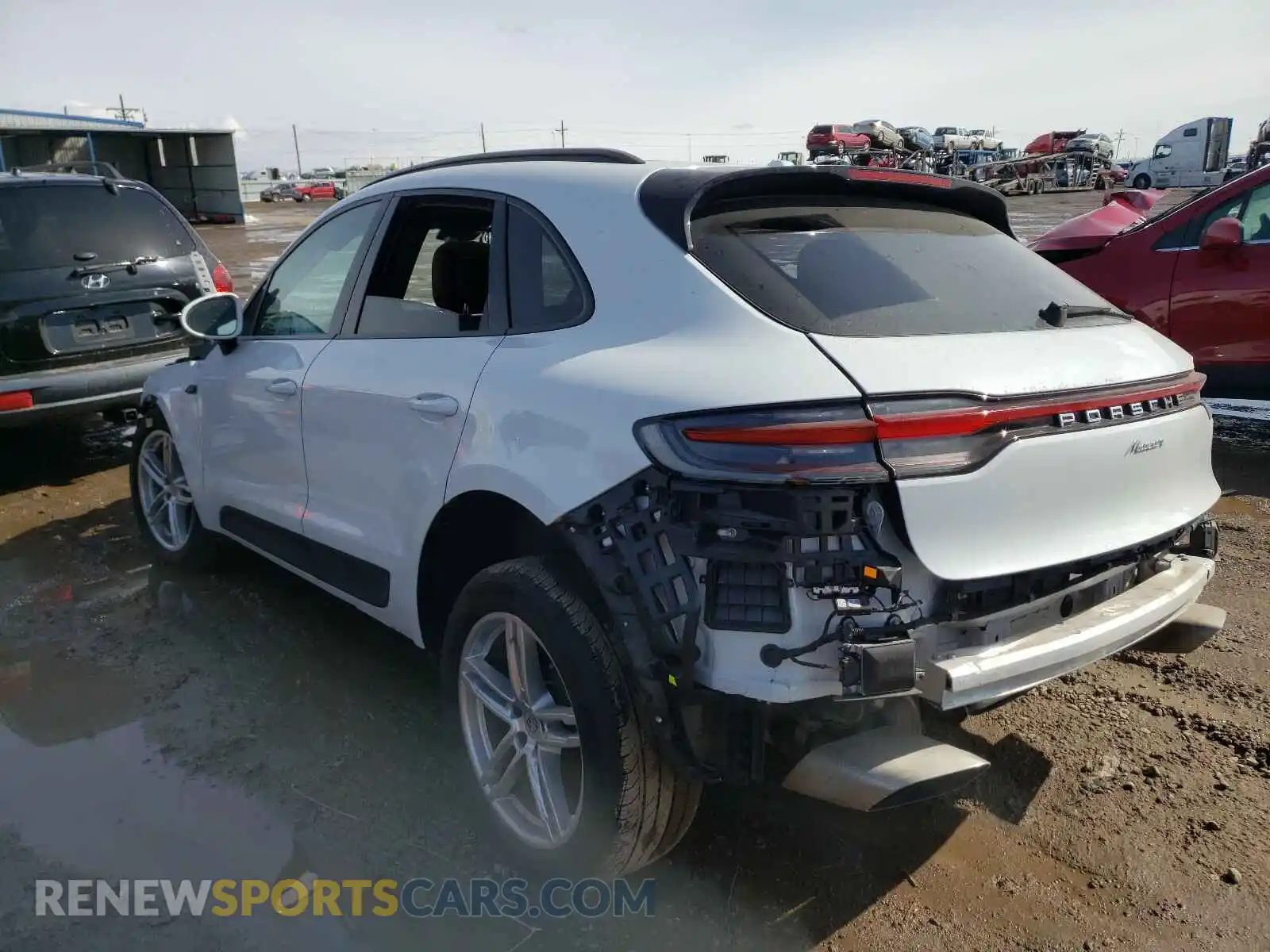 3 Photograph of a damaged car WP1AA2A59LLB15124 PORSCHE MACAN 2020