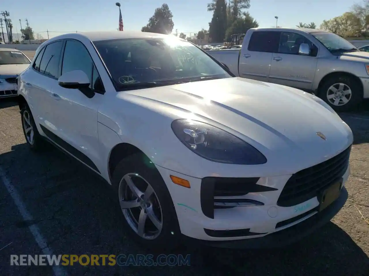 1 Photograph of a damaged car WP1AA2A5XLLB10210 PORSCHE MACAN 2020