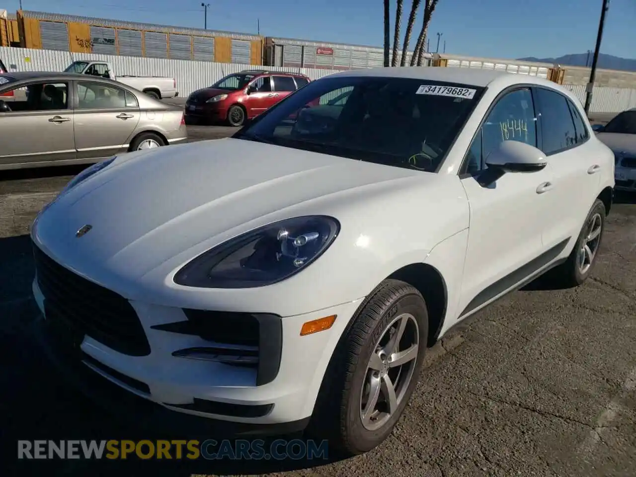 2 Photograph of a damaged car WP1AA2A5XLLB10210 PORSCHE MACAN 2020