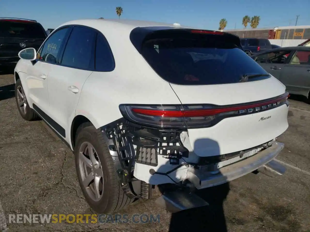 3 Photograph of a damaged car WP1AA2A5XLLB10210 PORSCHE MACAN 2020