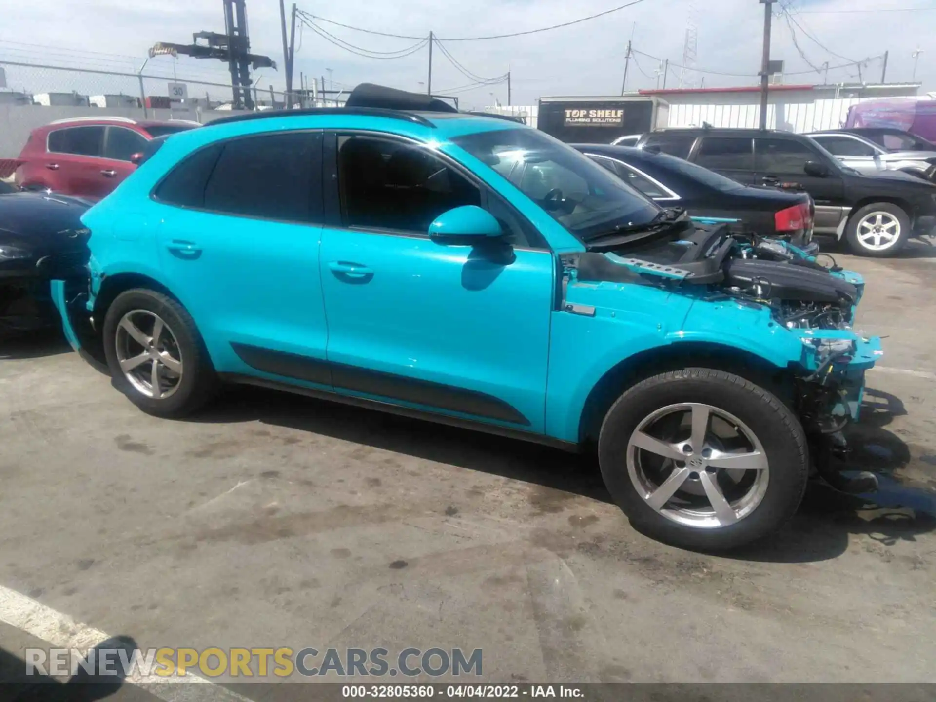 1 Photograph of a damaged car WP1AA2A5XLLB12247 PORSCHE MACAN 2020
