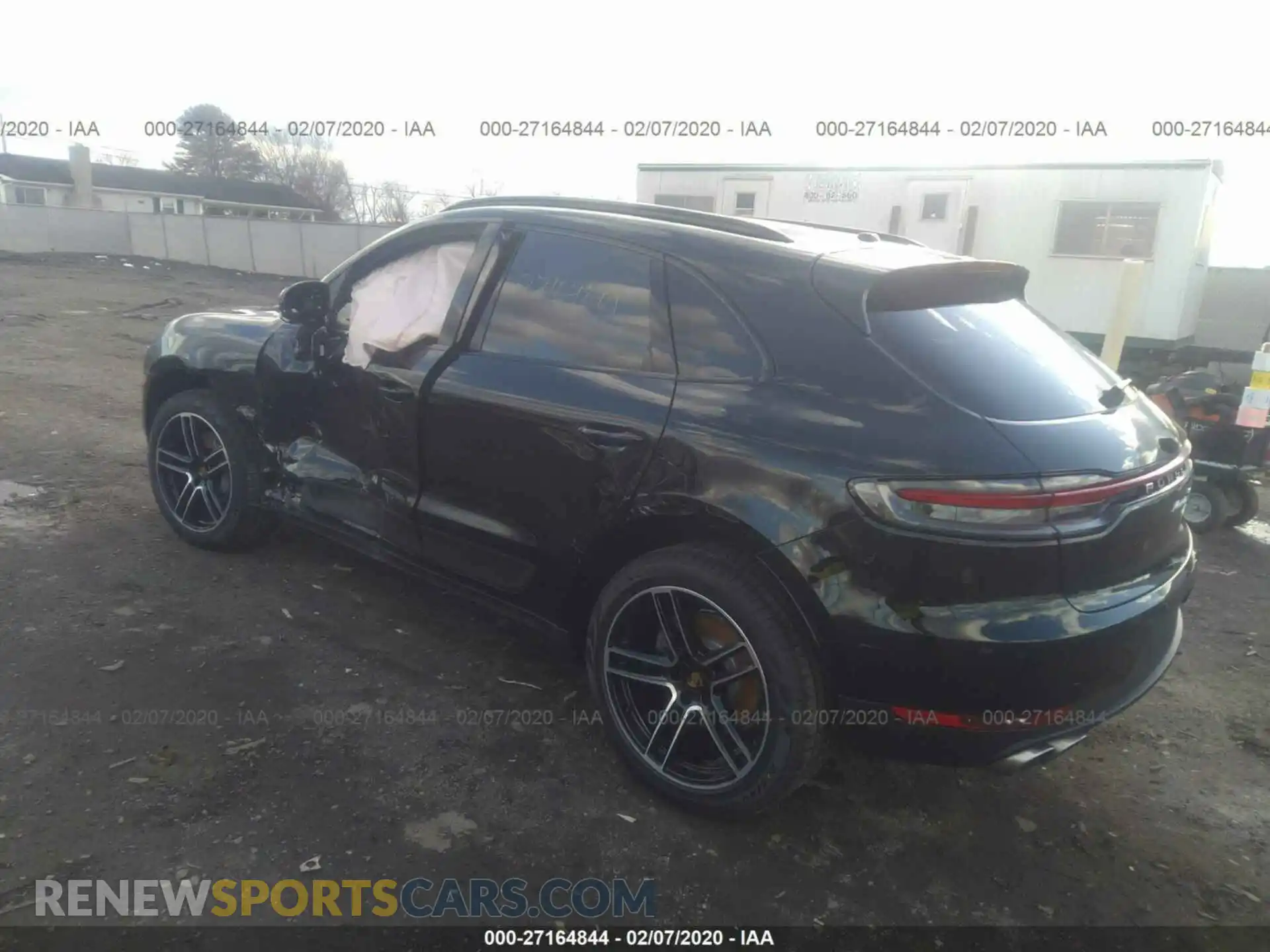 3 Photograph of a damaged car WP1AB2A52LLB34109 PORSCHE MACAN 2020