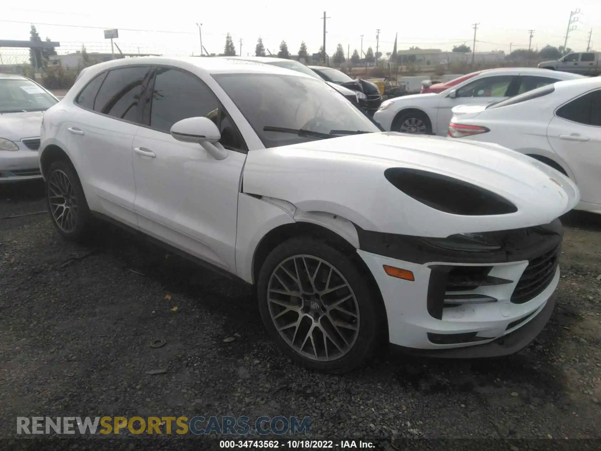 1 fotografías del automóvil dañado WP1AB2A52LLB35972 PORSCHE MACAN 2020
