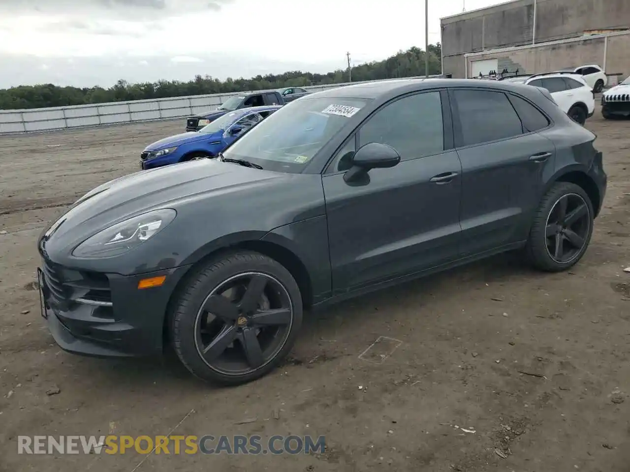 1 Photograph of a damaged car WP1AB2A53LLB34586 PORSCHE MACAN 2020