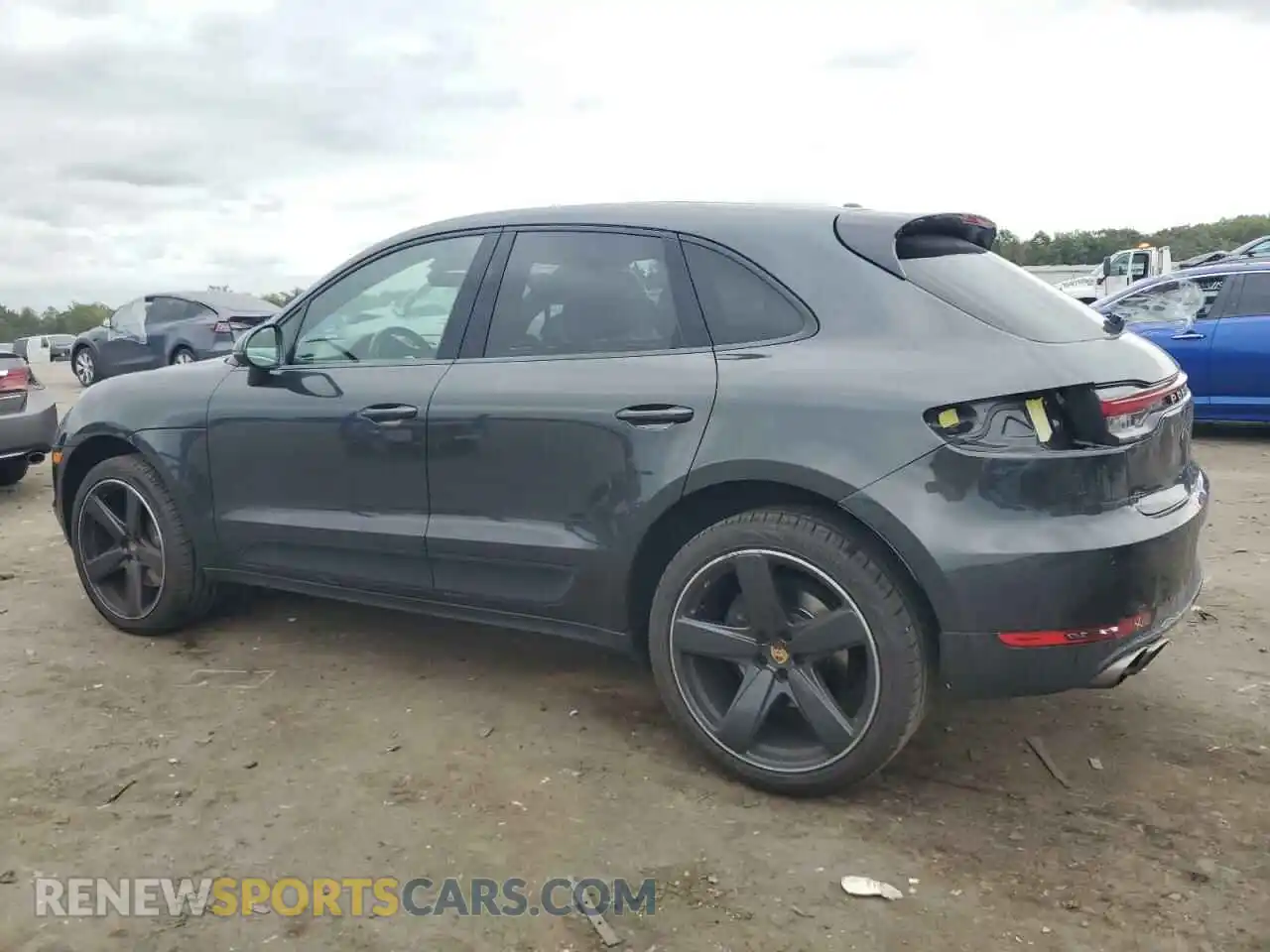 2 Photograph of a damaged car WP1AB2A53LLB34586 PORSCHE MACAN 2020