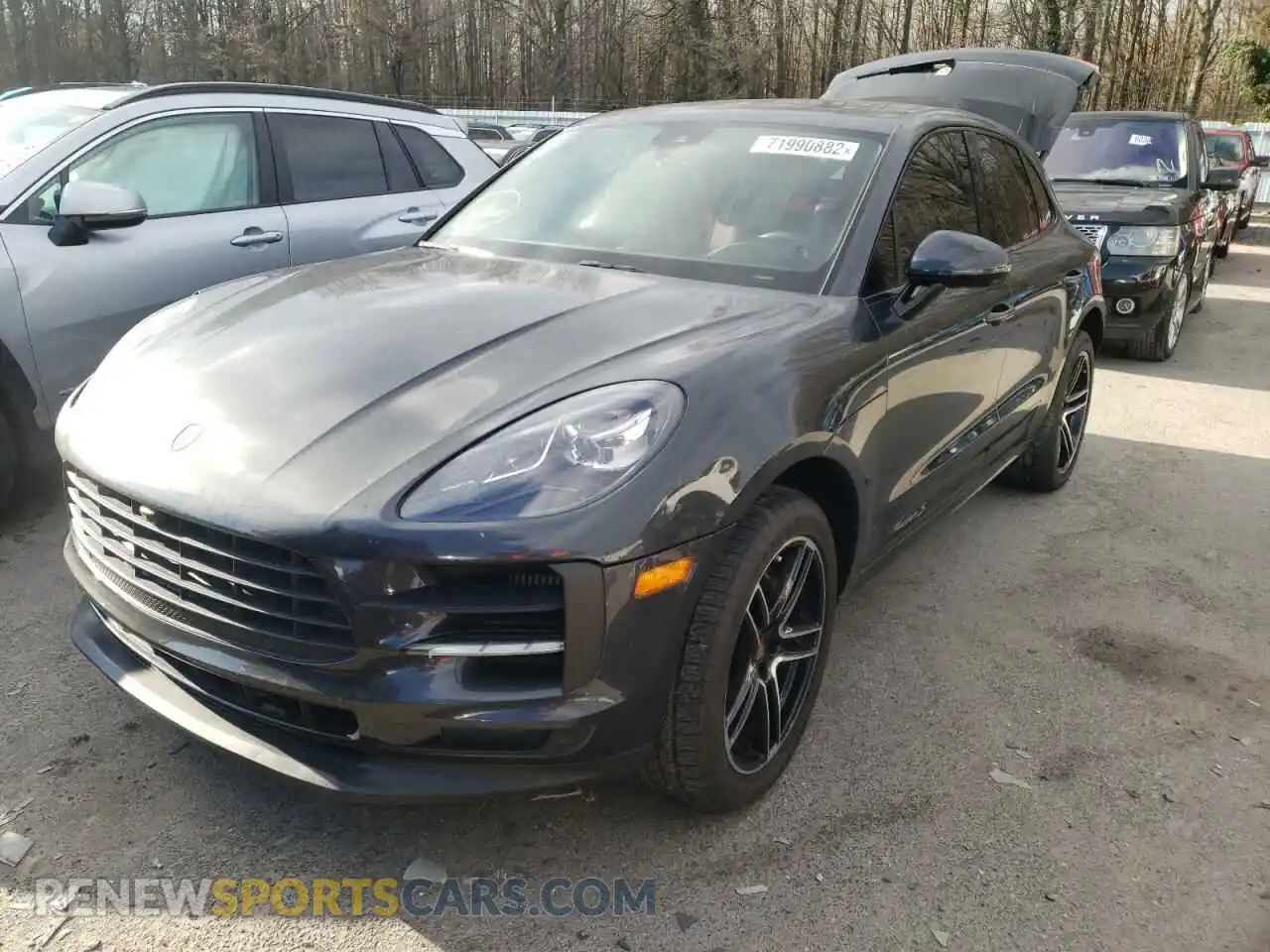 1 Photograph of a damaged car WP1AB2A54LLB35553 PORSCHE MACAN 2020