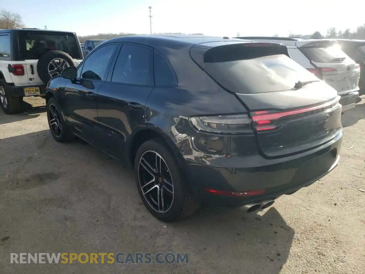 2 Photograph of a damaged car WP1AB2A54LLB35553 PORSCHE MACAN 2020