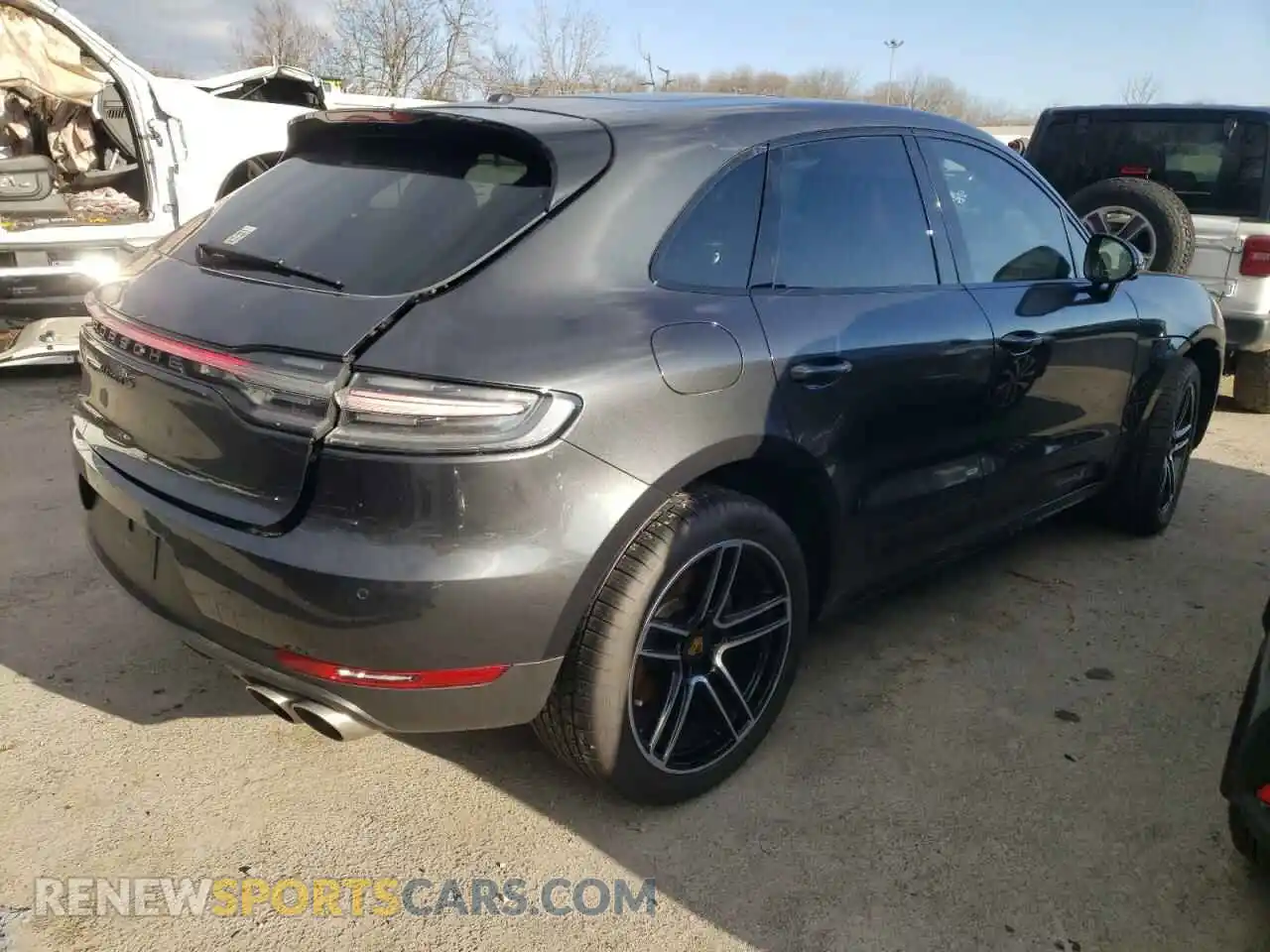3 Photograph of a damaged car WP1AB2A54LLB35553 PORSCHE MACAN 2020