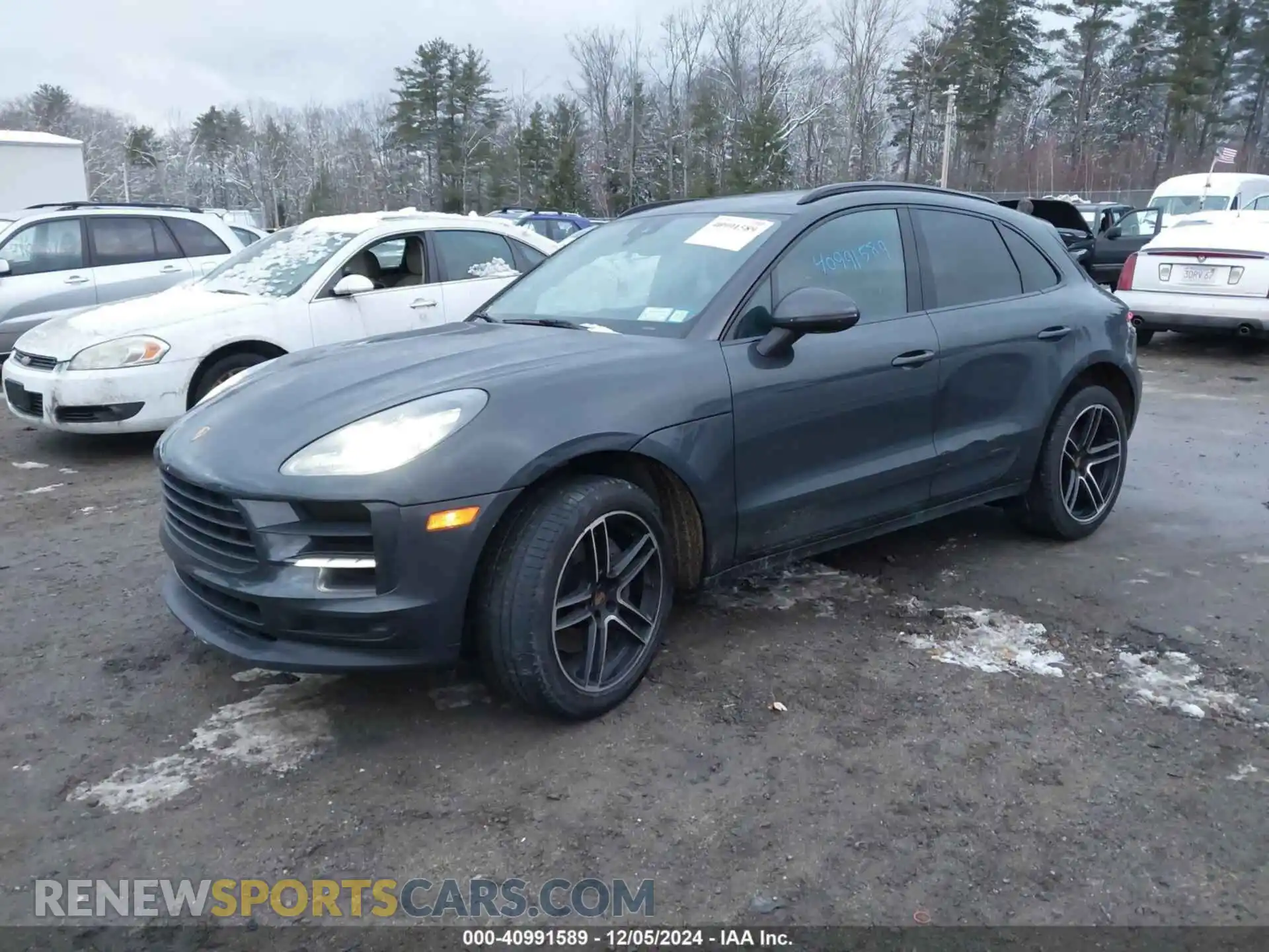 2 Photograph of a damaged car WP1AB2A54LLB37464 PORSCHE MACAN 2020