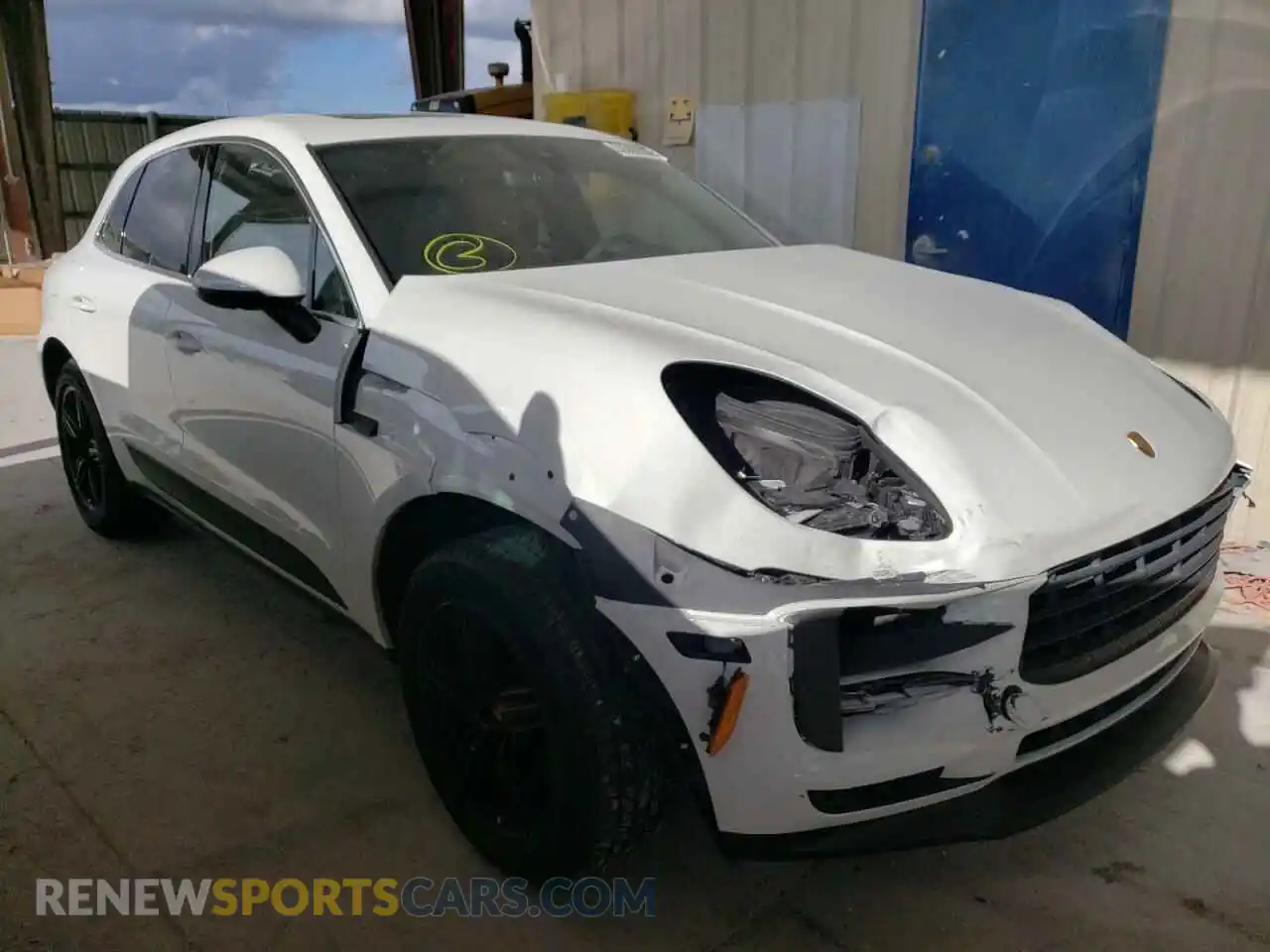 1 Photograph of a damaged car WP1AB2A55LLB32998 PORSCHE MACAN 2020
