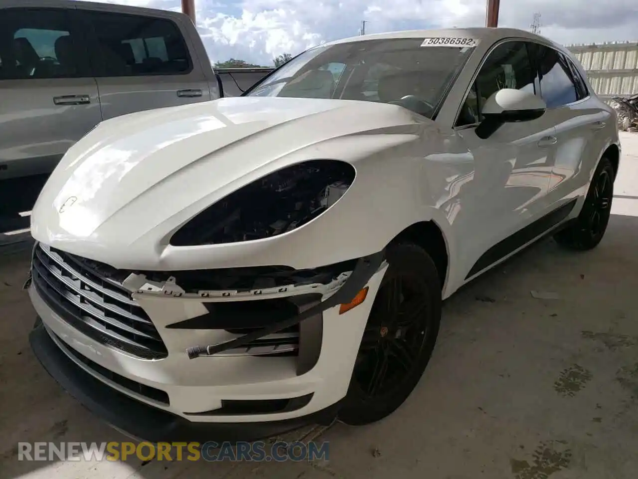 2 Photograph of a damaged car WP1AB2A55LLB32998 PORSCHE MACAN 2020
