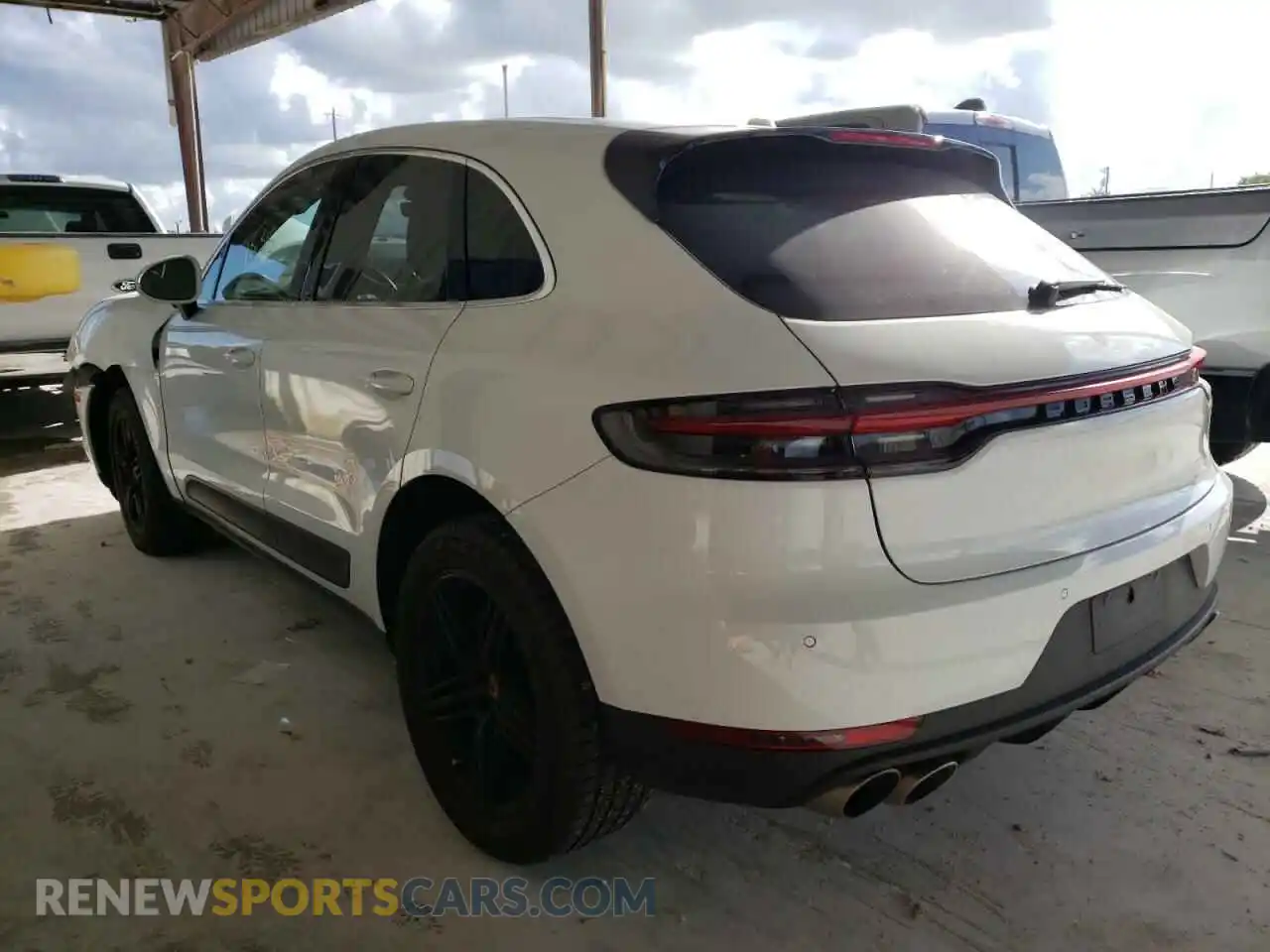 3 Photograph of a damaged car WP1AB2A55LLB32998 PORSCHE MACAN 2020