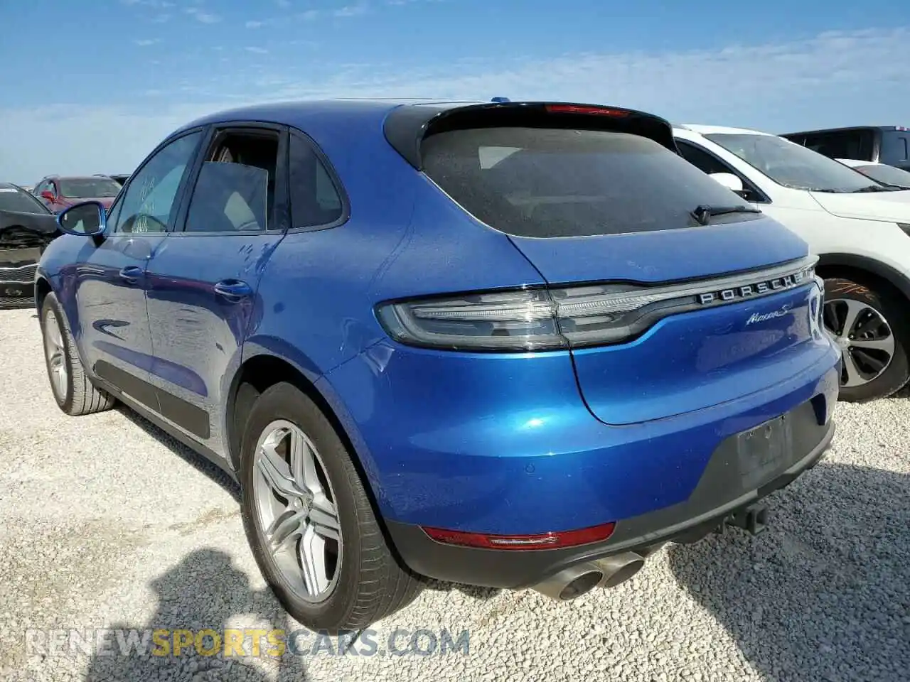 3 Photograph of a damaged car WP1AB2A55LLB35108 PORSCHE MACAN 2020