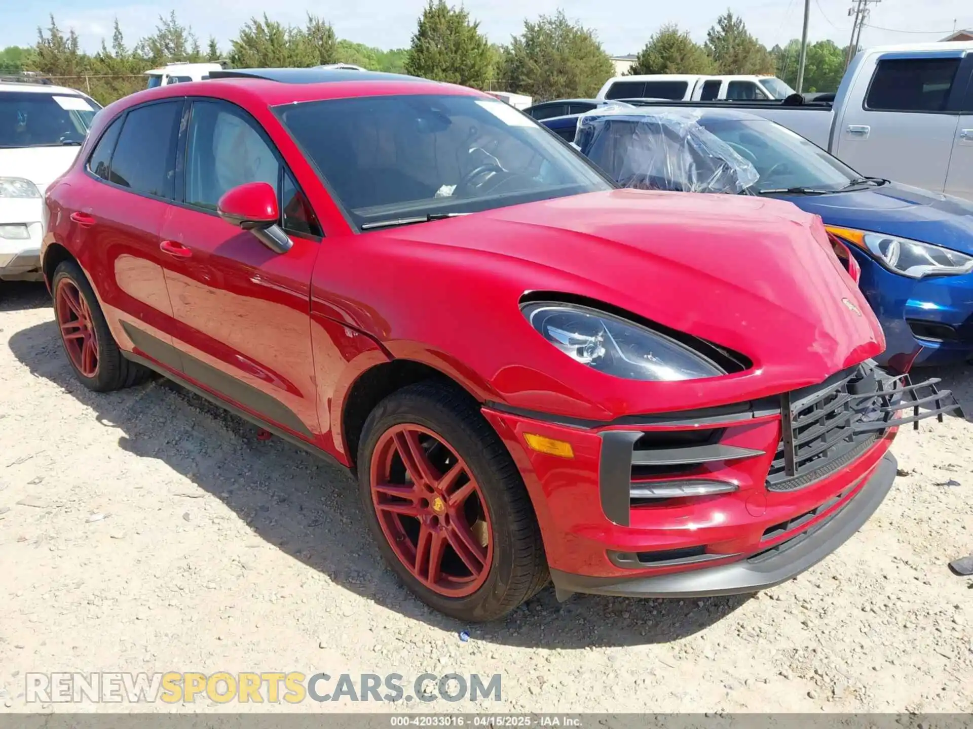 1 fotografías del automóvil dañado WP1AB2A56LLB33142 PORSCHE MACAN 2020