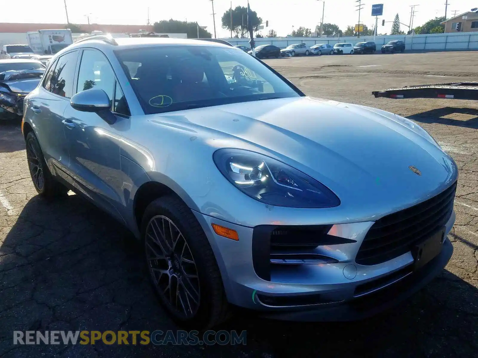 1 Photograph of a damaged car WP1AB2A57LLB33540 PORSCHE MACAN 2020